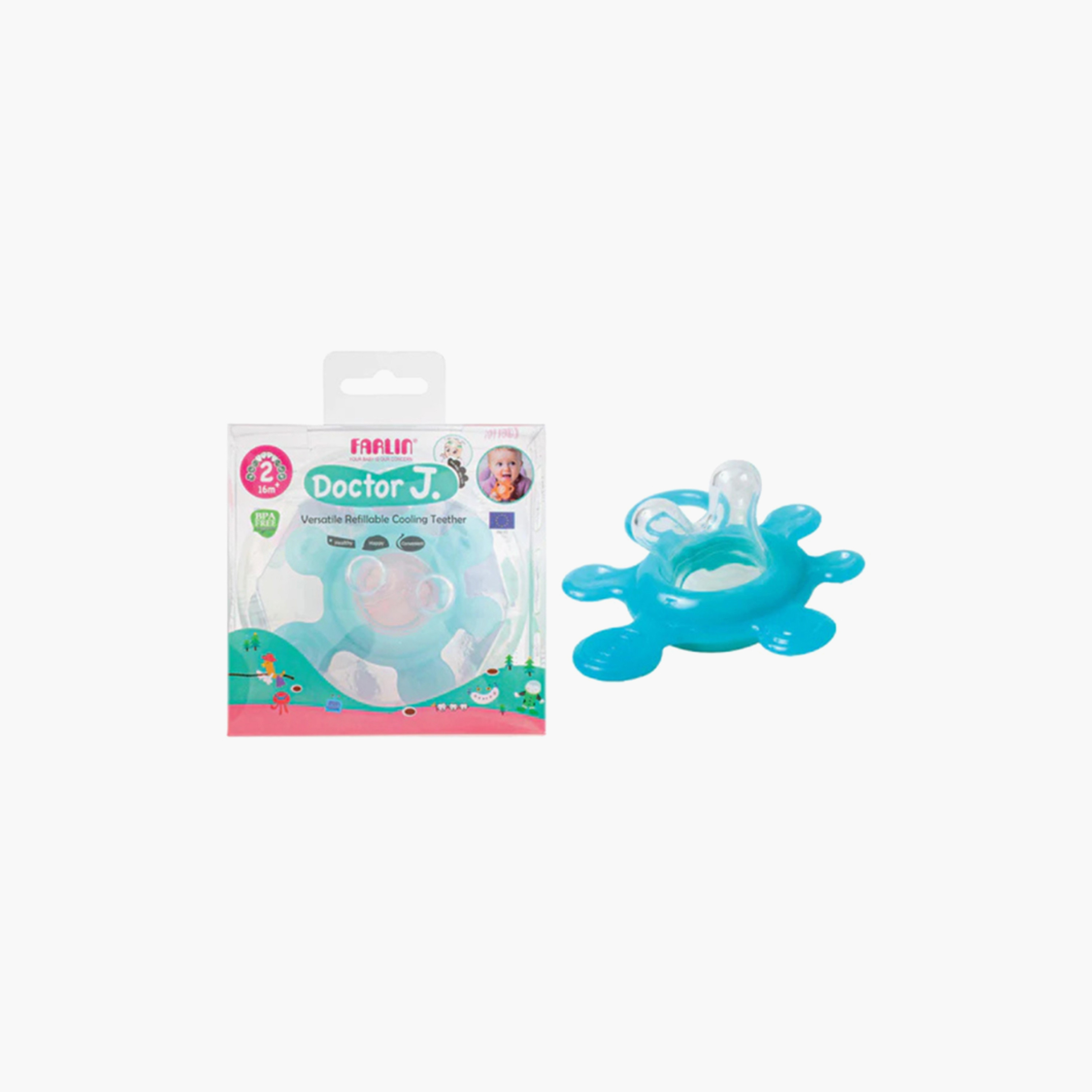 Farlin Silicone Refillable Cooling Teether-baby-feeding-pacifiers-image-2
