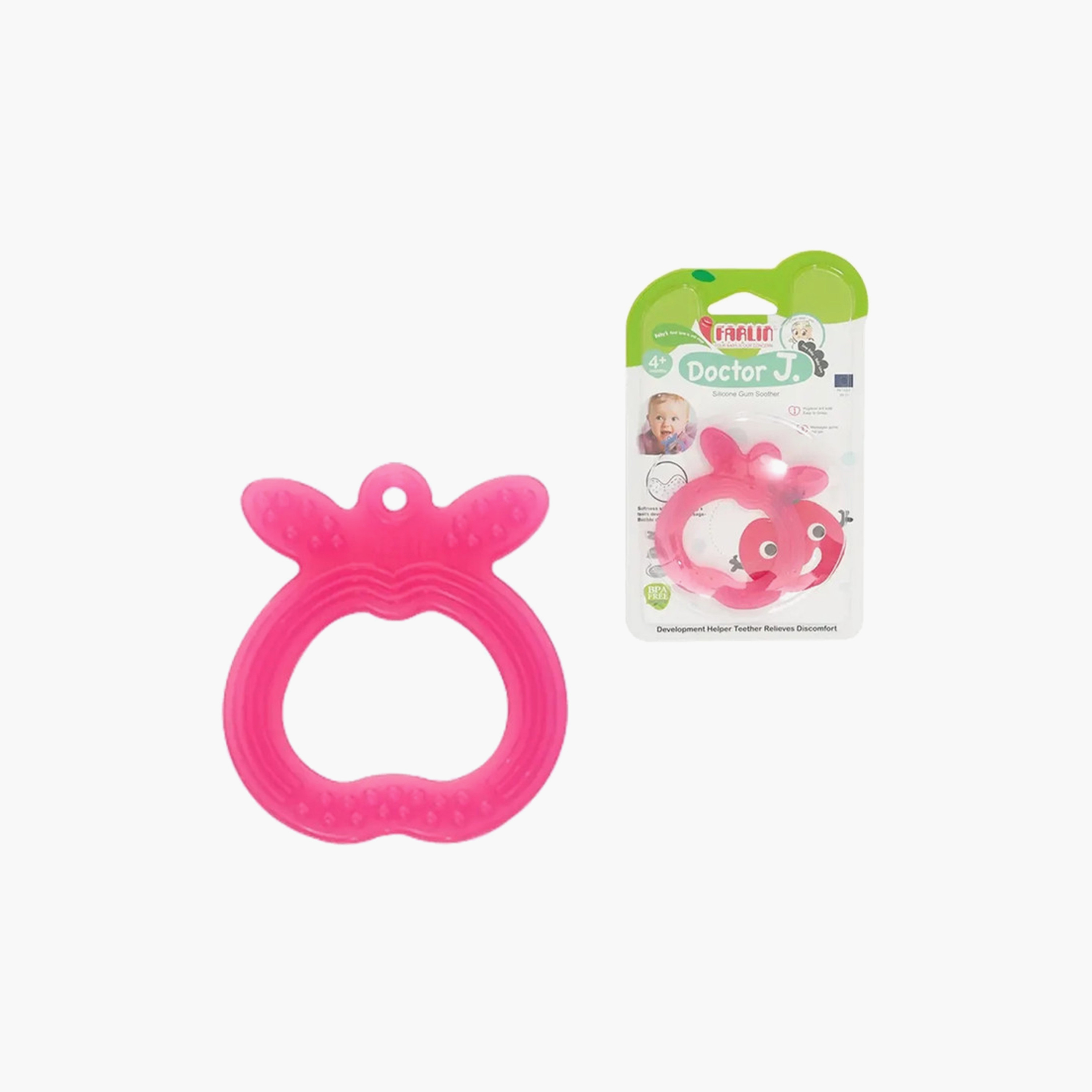 Farlin Doctor J Silicone Gum Teethers-baby-feeding-teethers-image-2