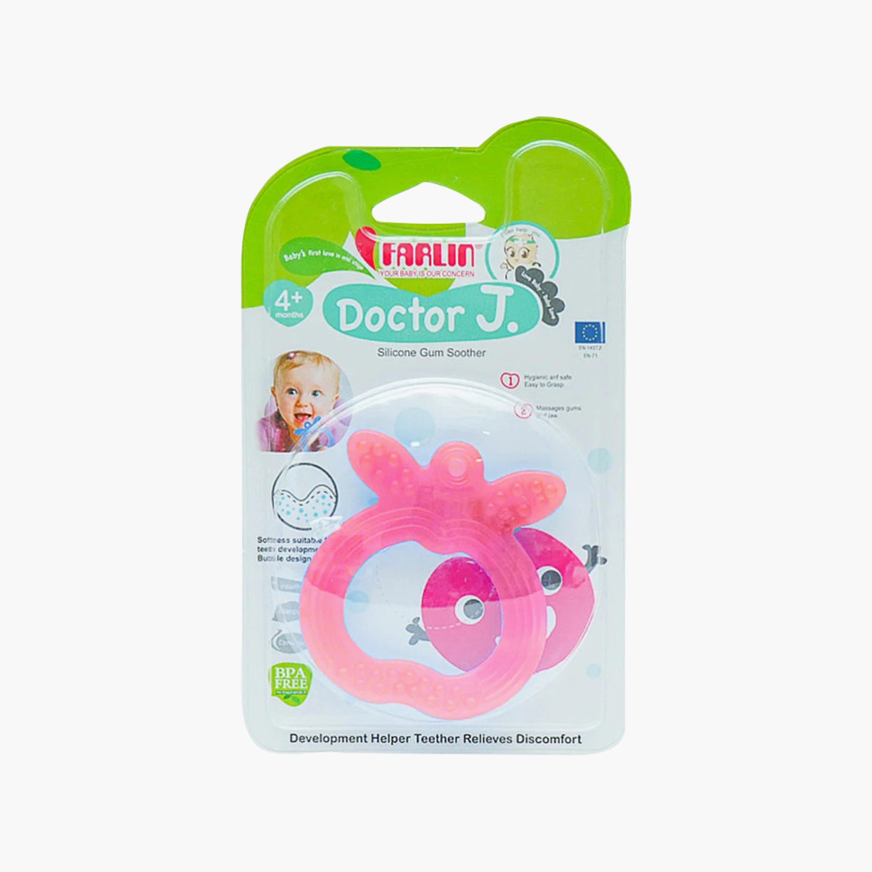 Farlin Doctor J Silicone Gum Teethers-baby-feeding-teethers-image-3