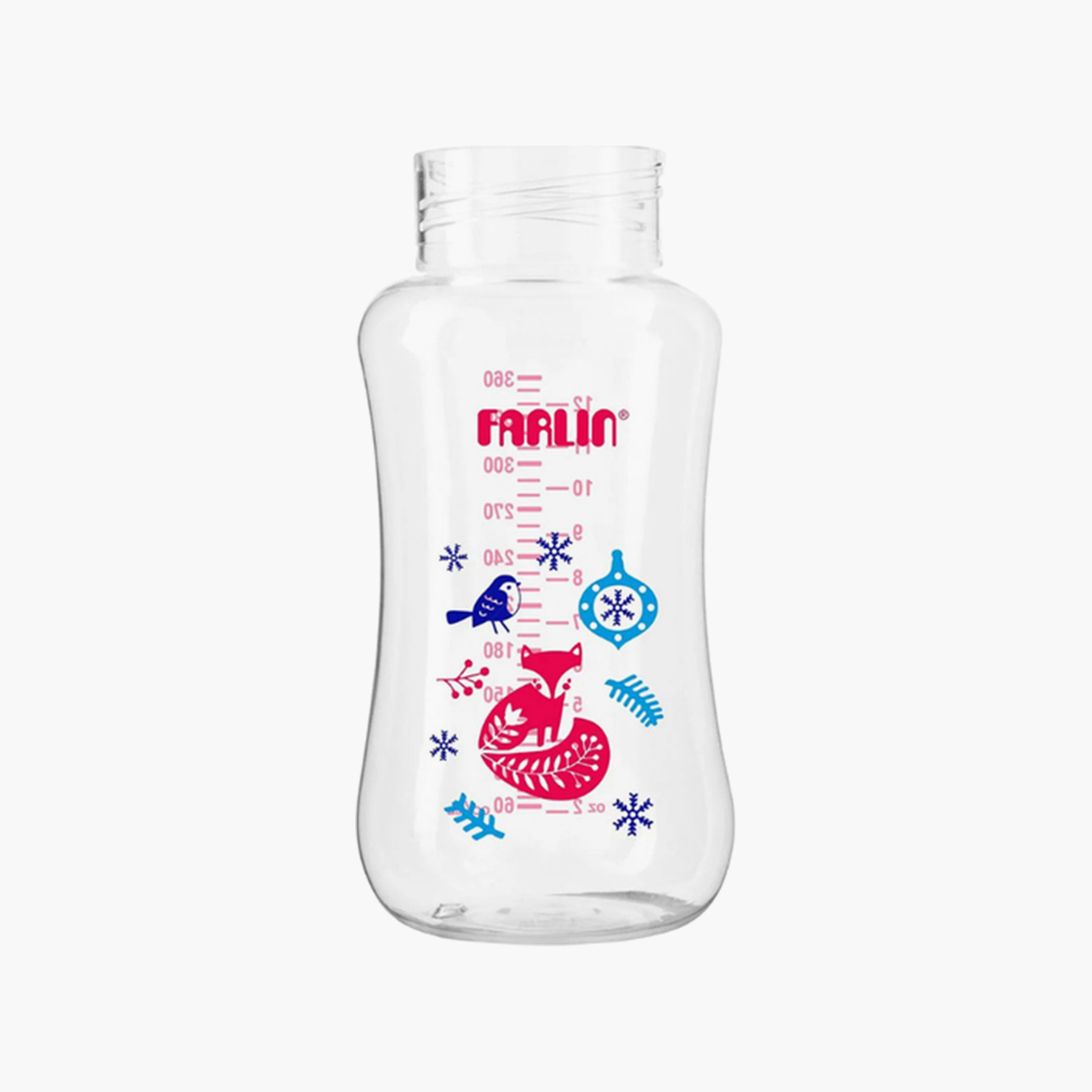 زجاجة رضاعة عنق عريض مع حلمة وغطاء - 360 مل من فارلين-baby-feeding-feedingbottles-bottlesandteats-image-4