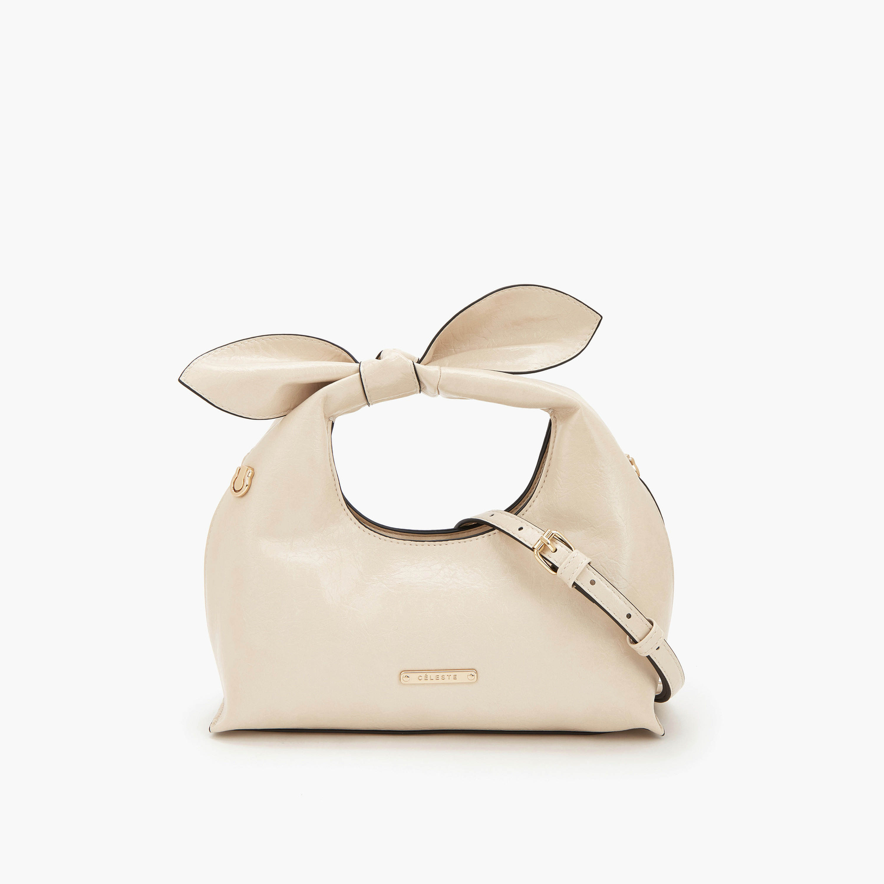 Celeste Bow Detail Crossbody Bag with Detachable Strap-women-bagsandwallets-handbags-image-1