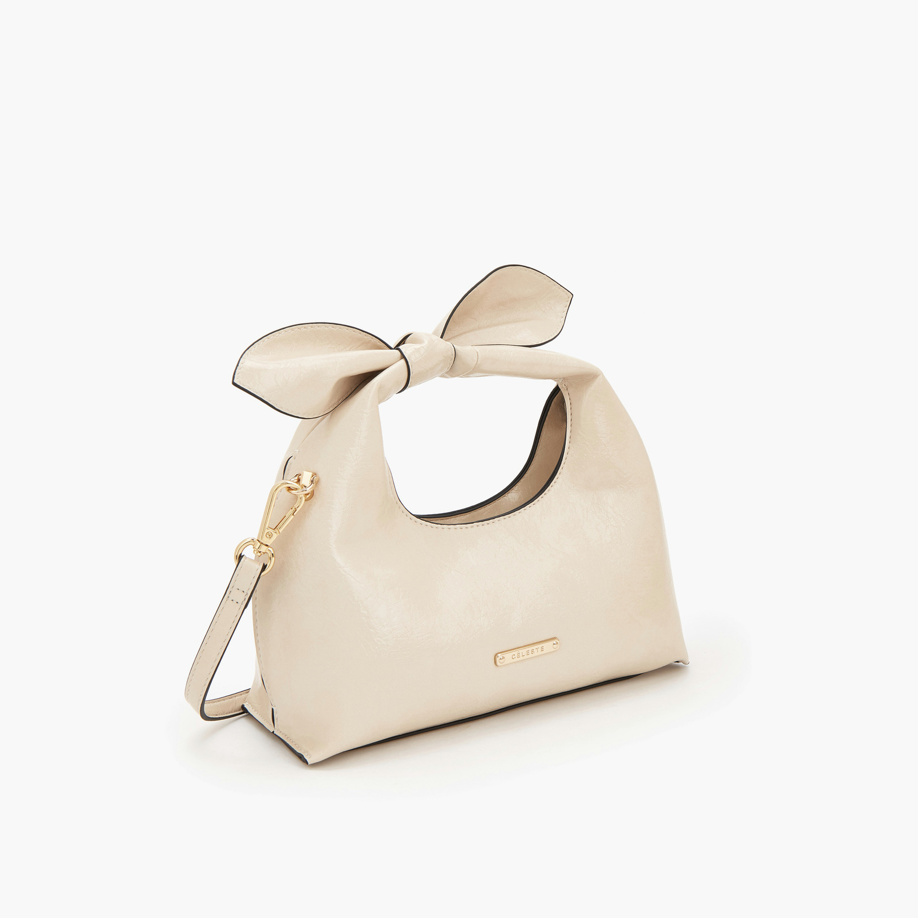 Celeste Bow Detail Crossbody Bag with Detachable Strap-women-bagsandwallets-handbags-image-3