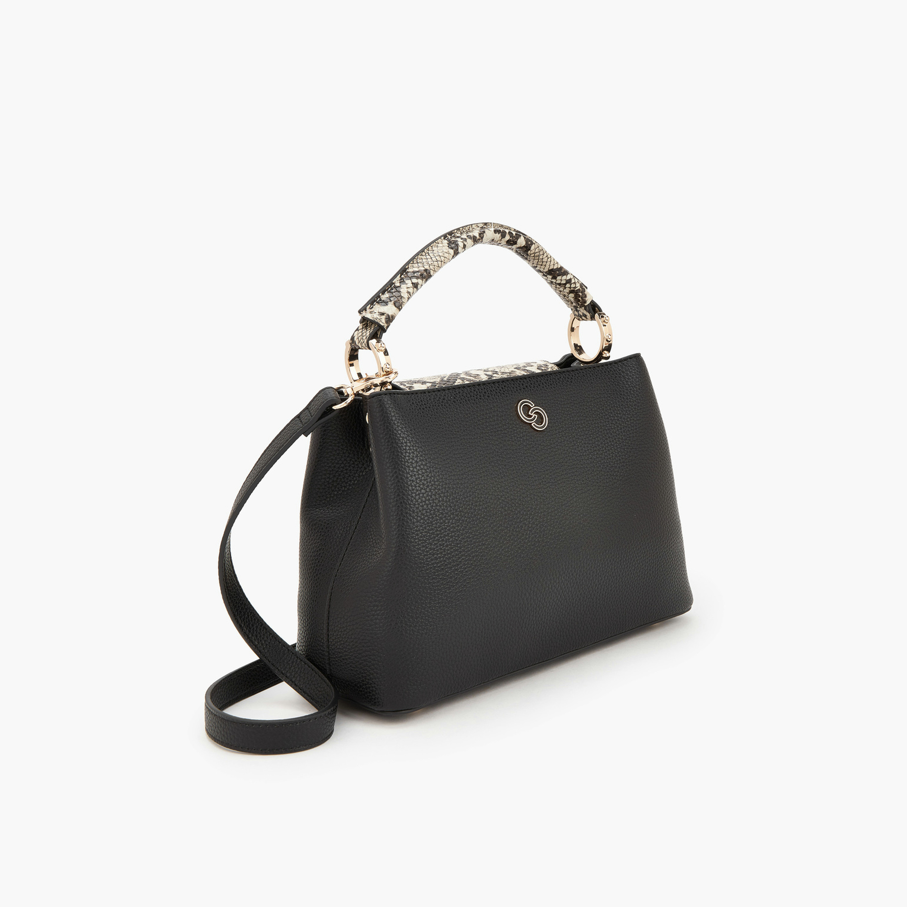 Celeste Textured Tote Bag with Detachable Strap-women-bagsandwallets-handbags-image-3