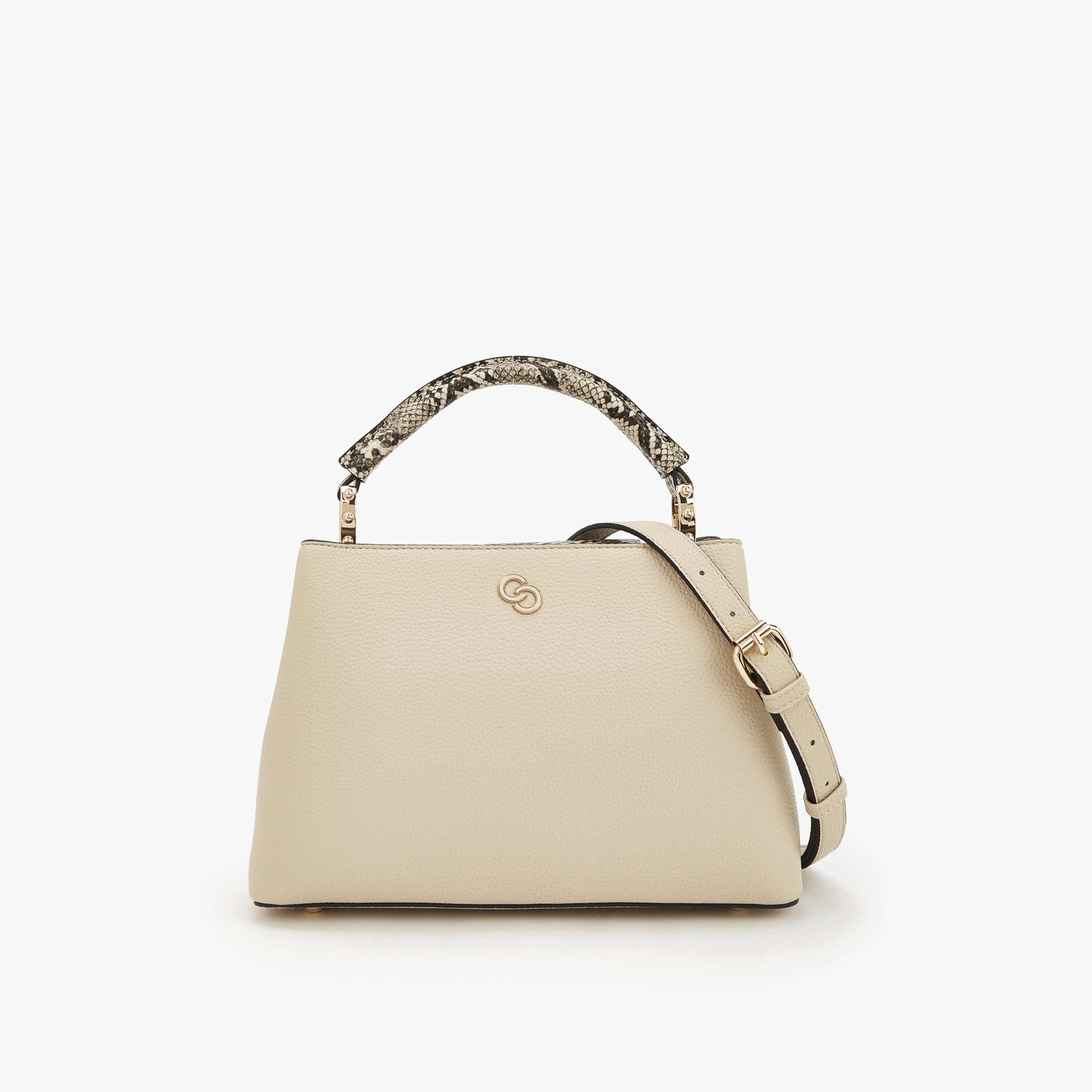 شنطة توت بملمس بارز مع حزام قابل للإزالة من سيليست-women-bagsandwallets-handbags-image-1