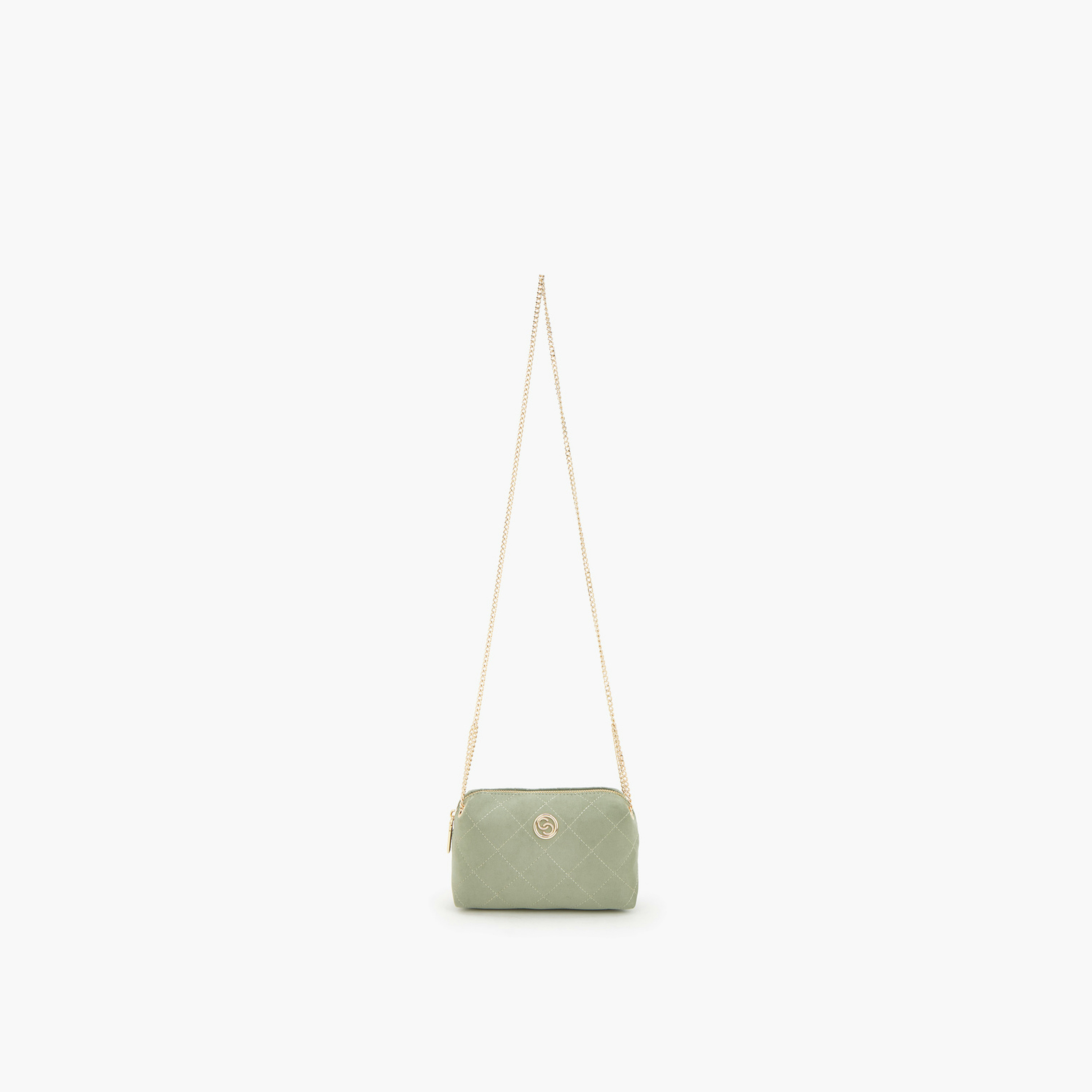 Celeste Quilted Suede Crossbody Bag with Zip Closure-women-bagsandwallets-handbags-image-2