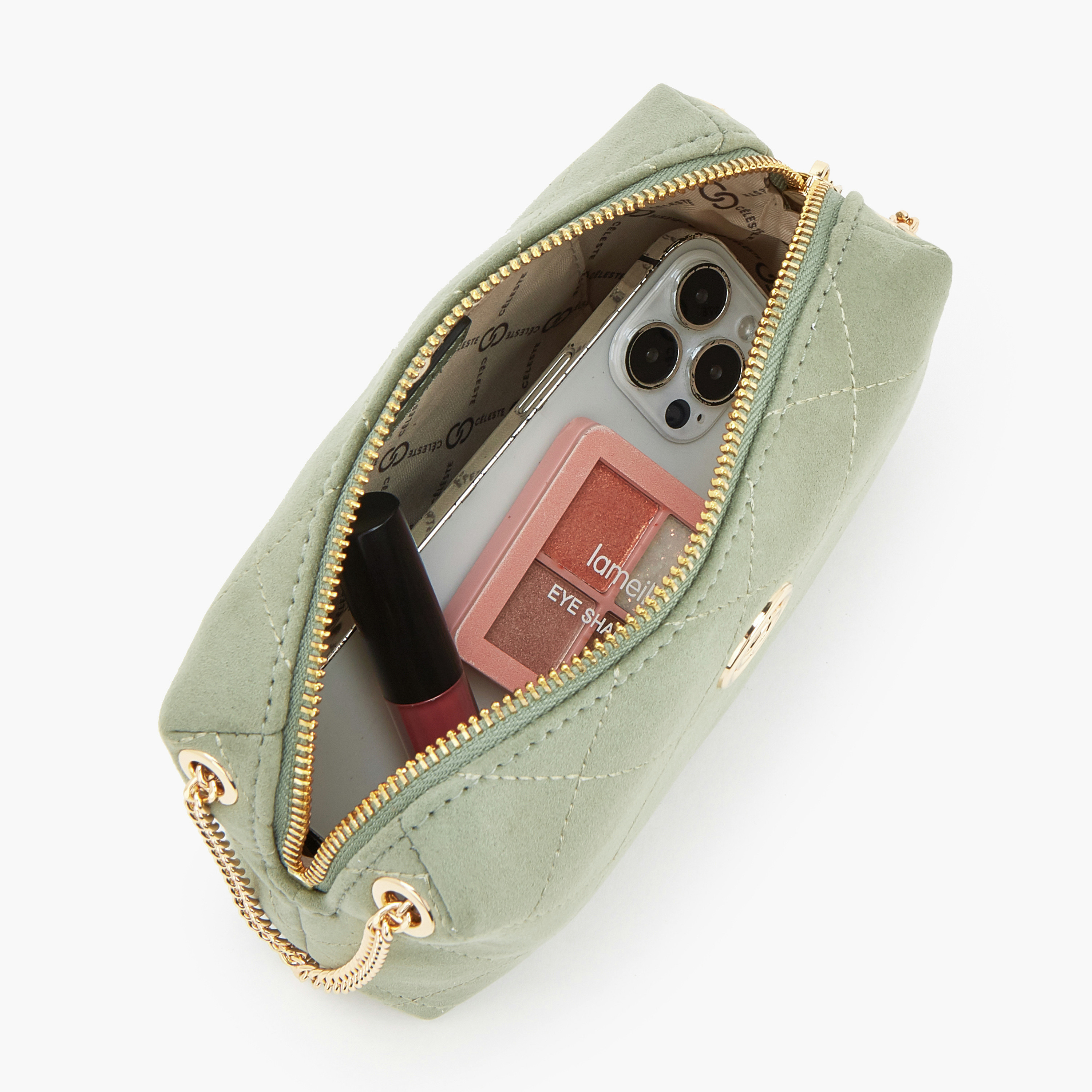Celeste Quilted Suede Crossbody Bag with Zip Closure-women-bagsandwallets-handbags-image-7