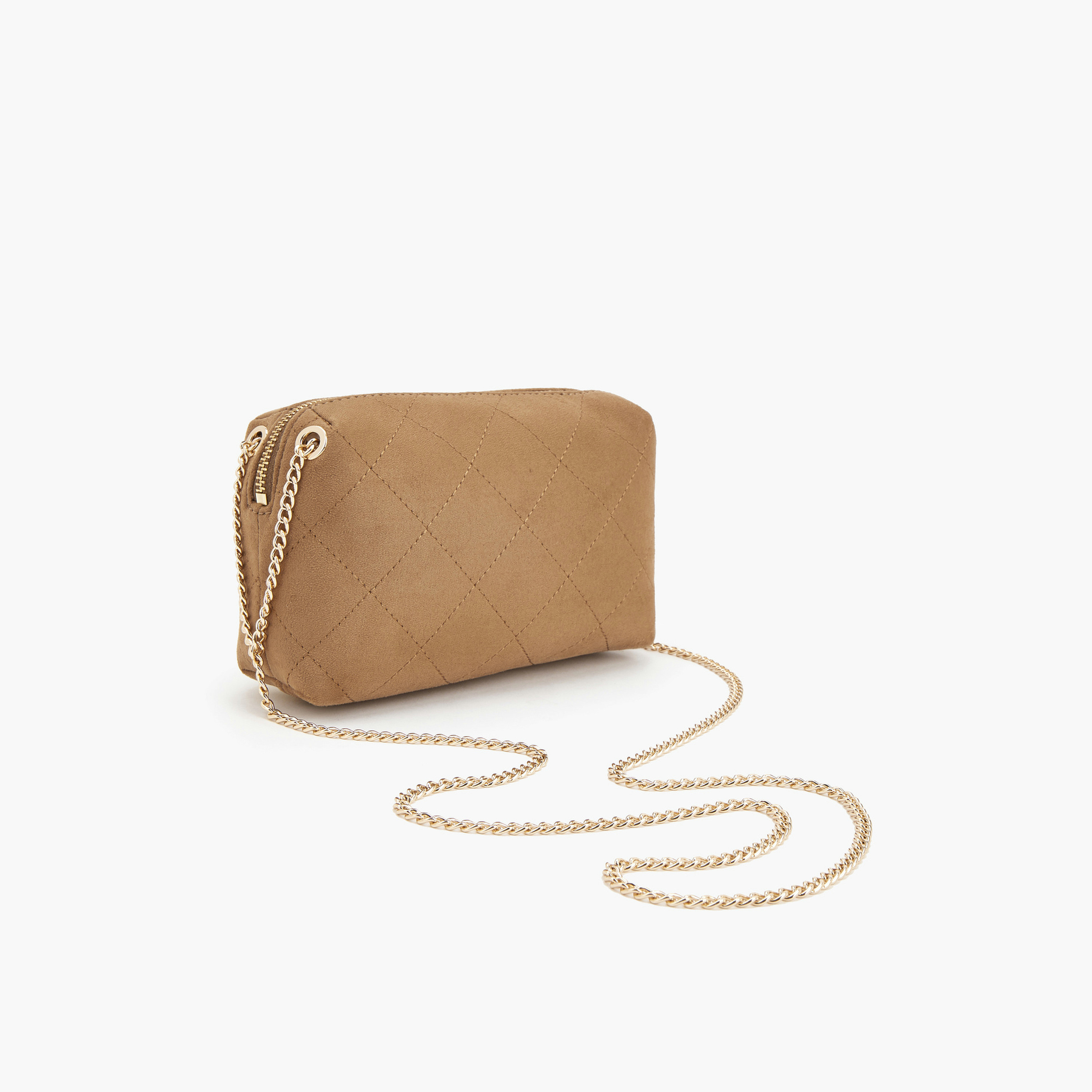 Celeste Quilted Suede Crossbody Bag with Zip Closure-women-bagsandwallets-handbags-image-4