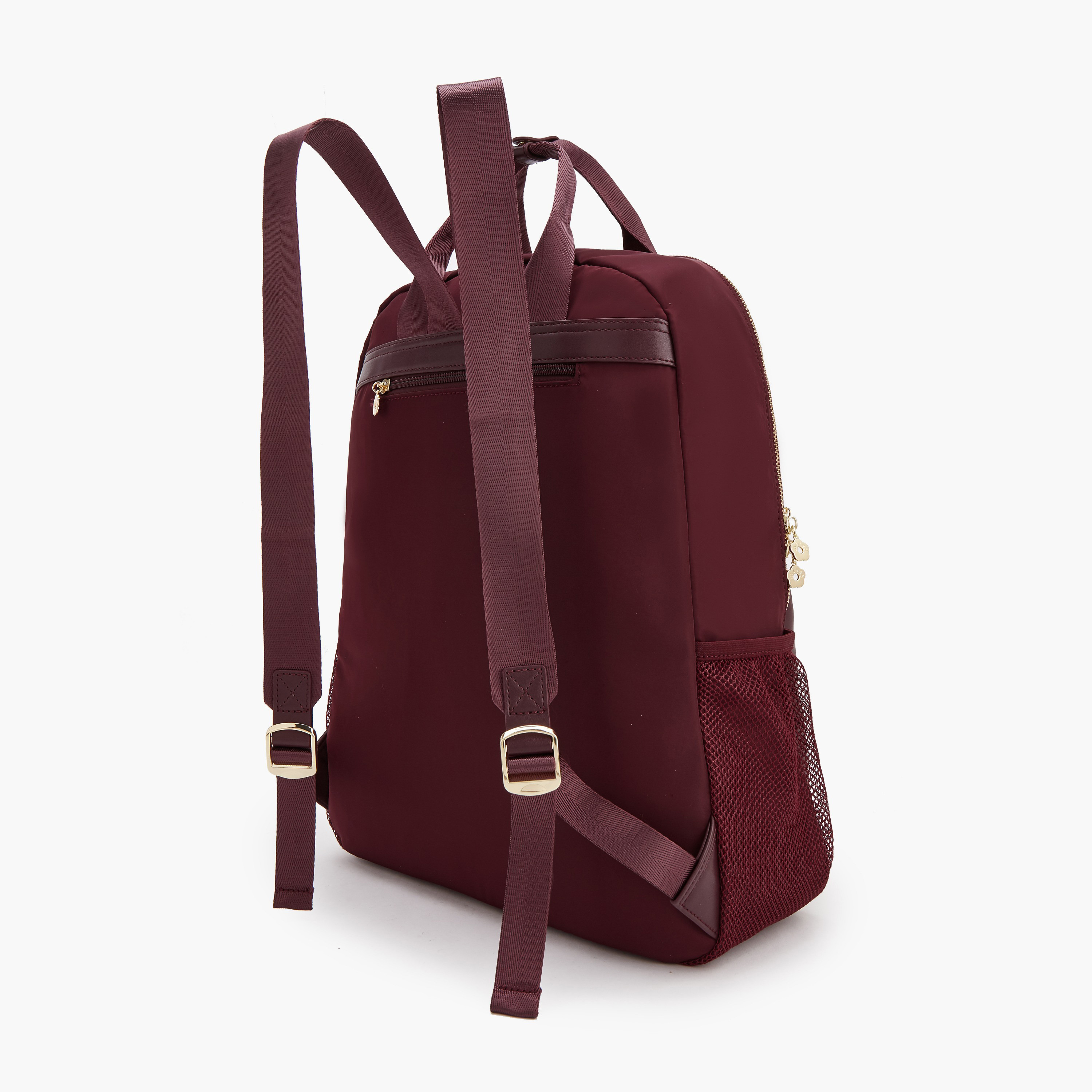 Missy Solid Backpack with Adjustable Shoulder Straps-women-bagsandwallets-backpacks-image-5