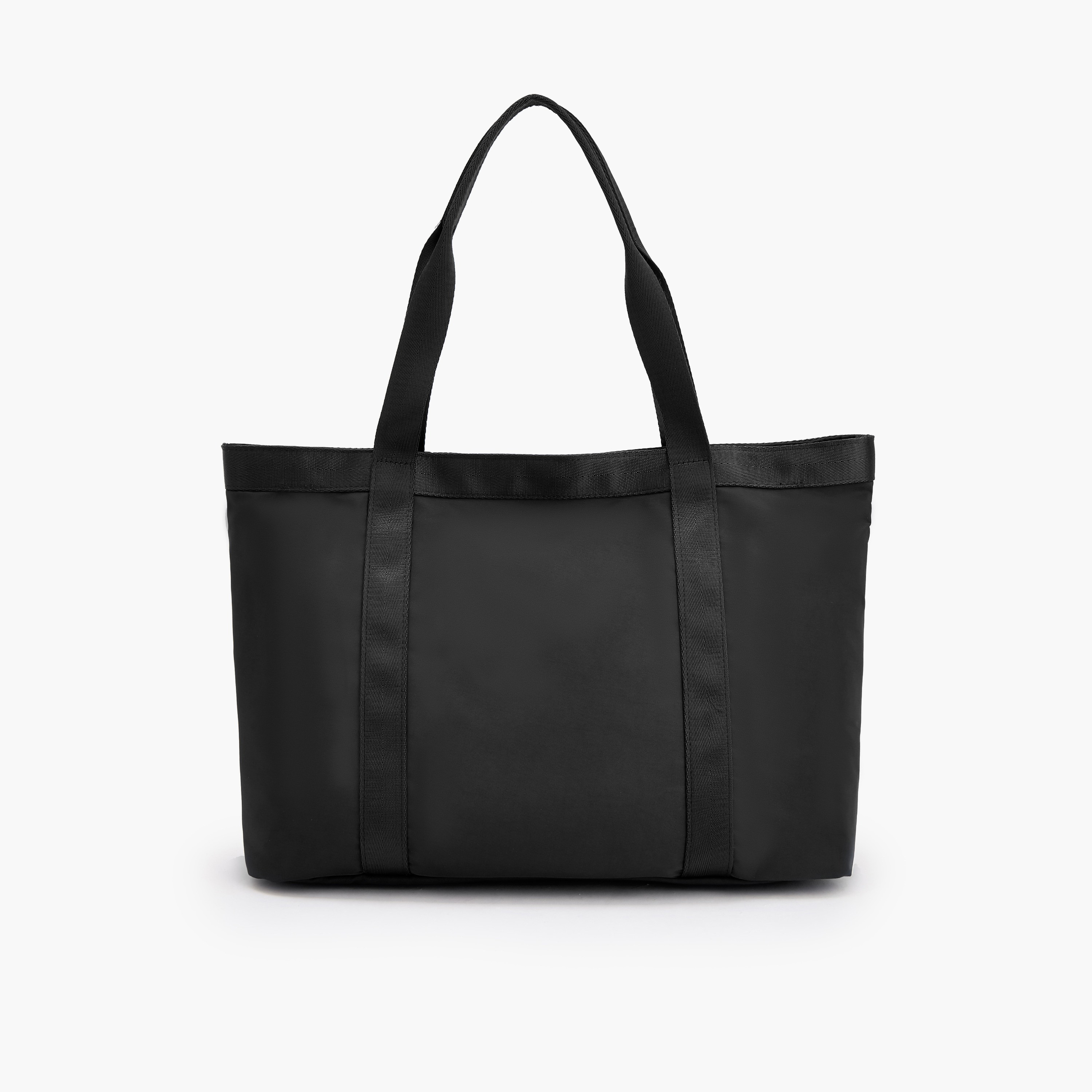 Missy Solid Tote Bag with Zip Closure-women-bagsandwallets-handbags-image-3
