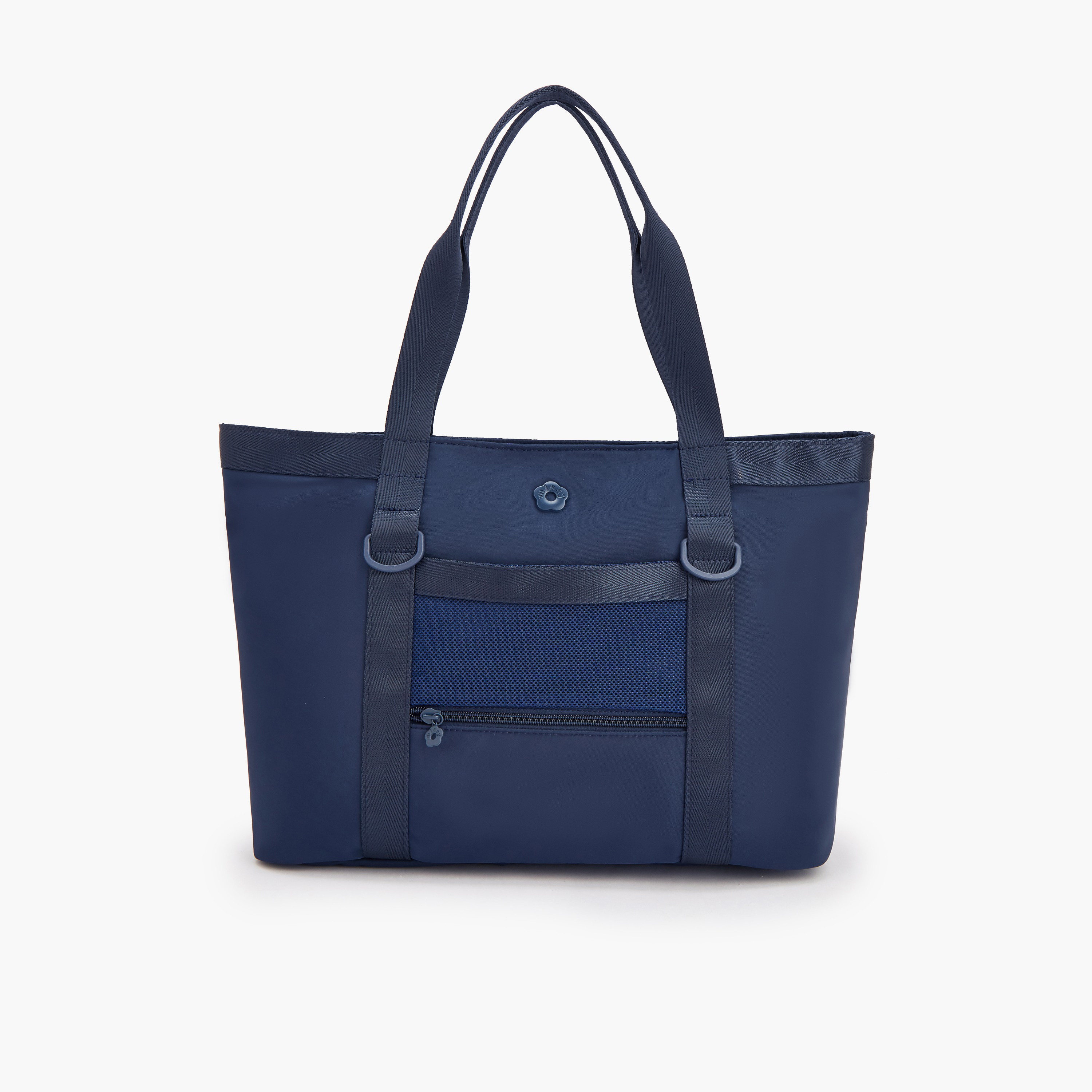 Missy Solid Tote Bag with Zip Closure-women-bagsandwallets-handbags-image-1
