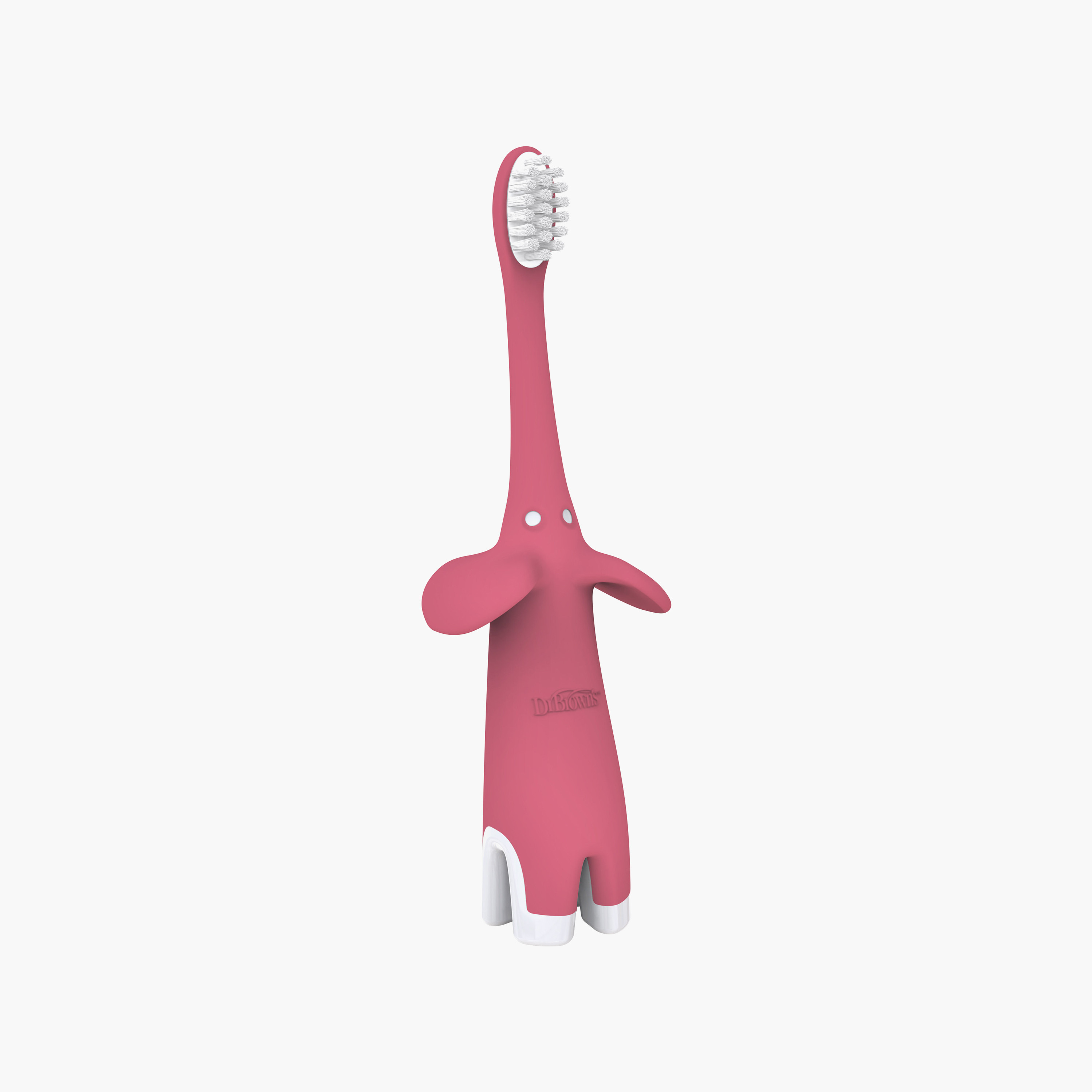 Dr. Brown's Infant-to-Toddler Elephant BPA Free Toothbrush - Pink-baby-bathandcare-oralcare-teethanddentalcare-image-3