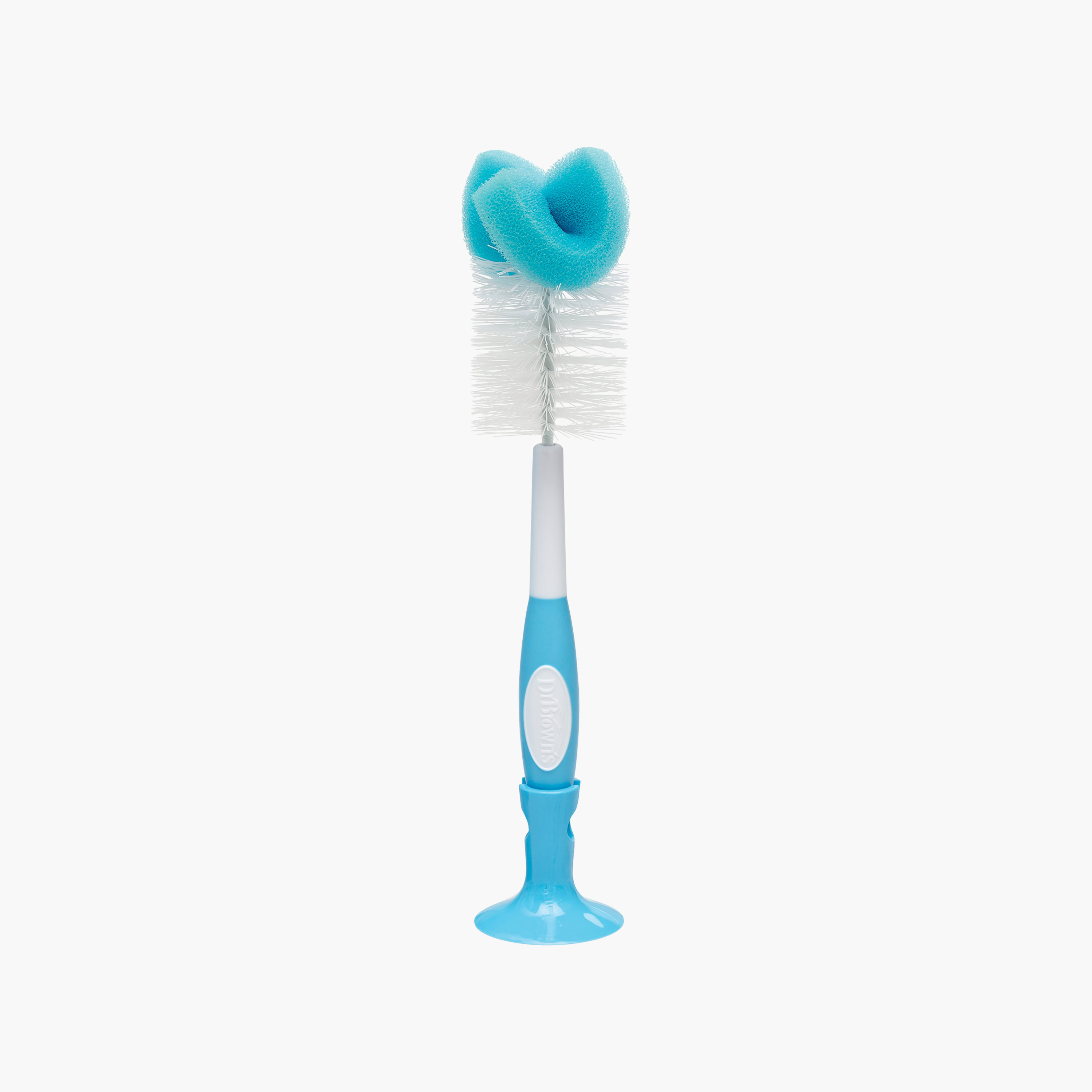 فرشاة تنظيف الرضّاعات "ستاندرد" خالية من مادة BPA - أزرق من دكتور براونز-baby-feeding-accessories-image-1