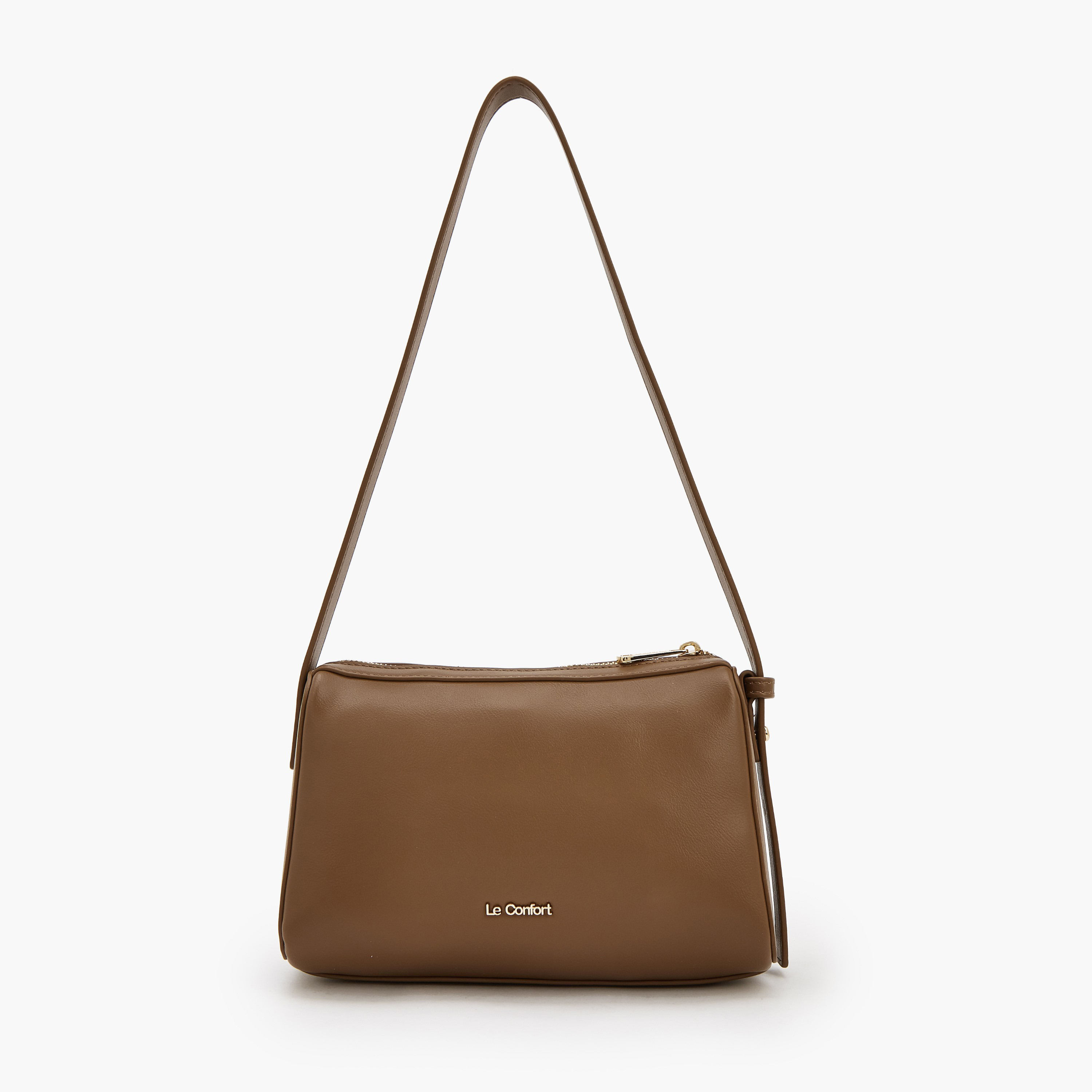 Le Confort Colourblock Crossbody Bag with Zip Closure-women-bagsandwallets-handbags-image-1