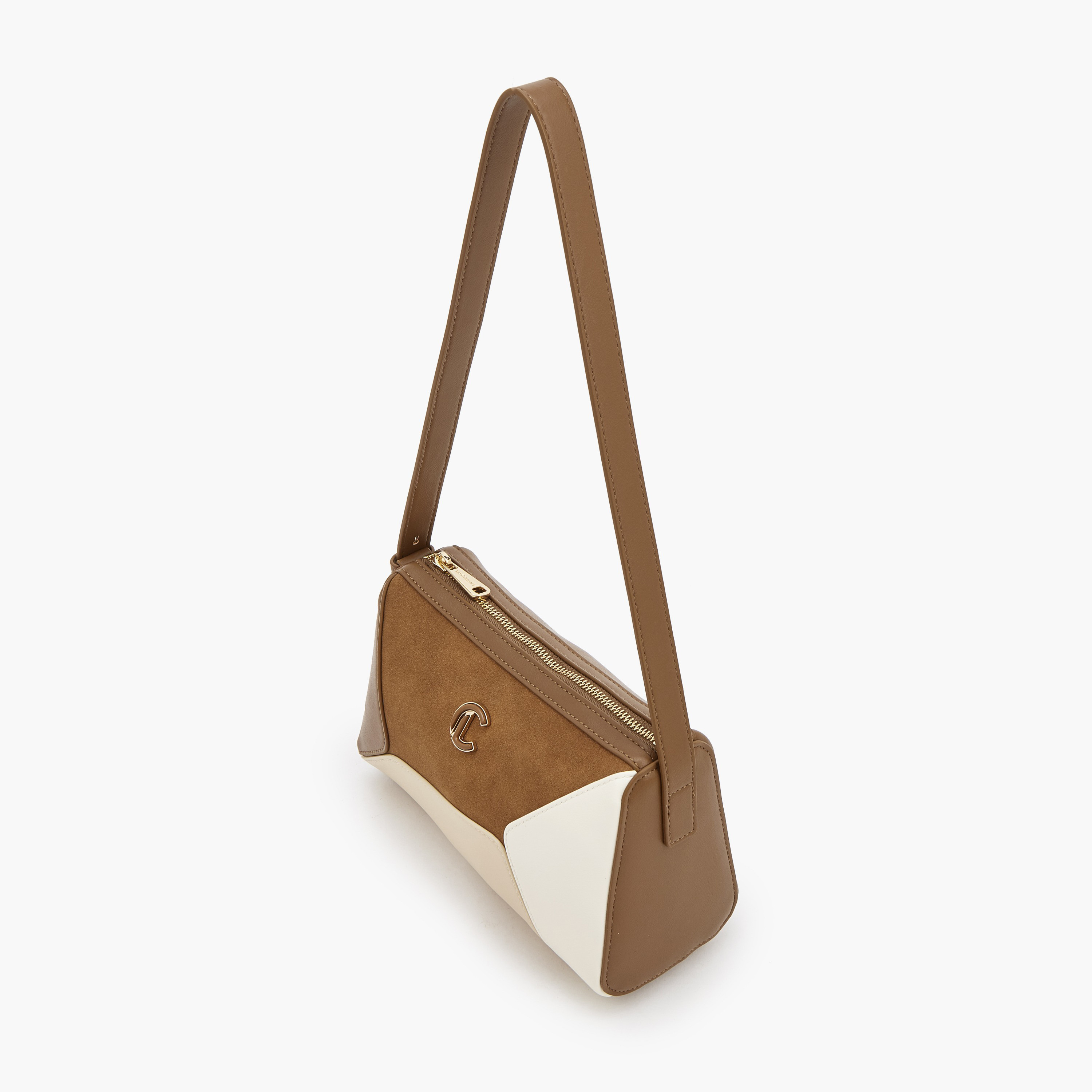 Le Confort Colourblock Crossbody Bag with Zip Closure-women-bagsandwallets-handbags-image-5