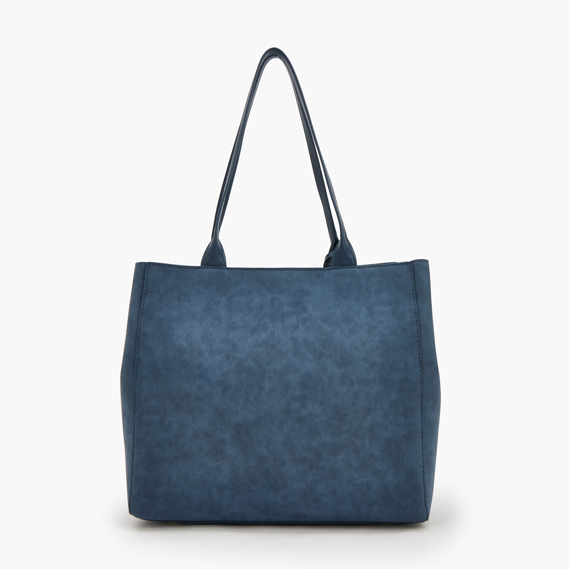 Le Confort Suede Tote Bag with Zip Closure-women-bagsandwallets-handbags-image-2