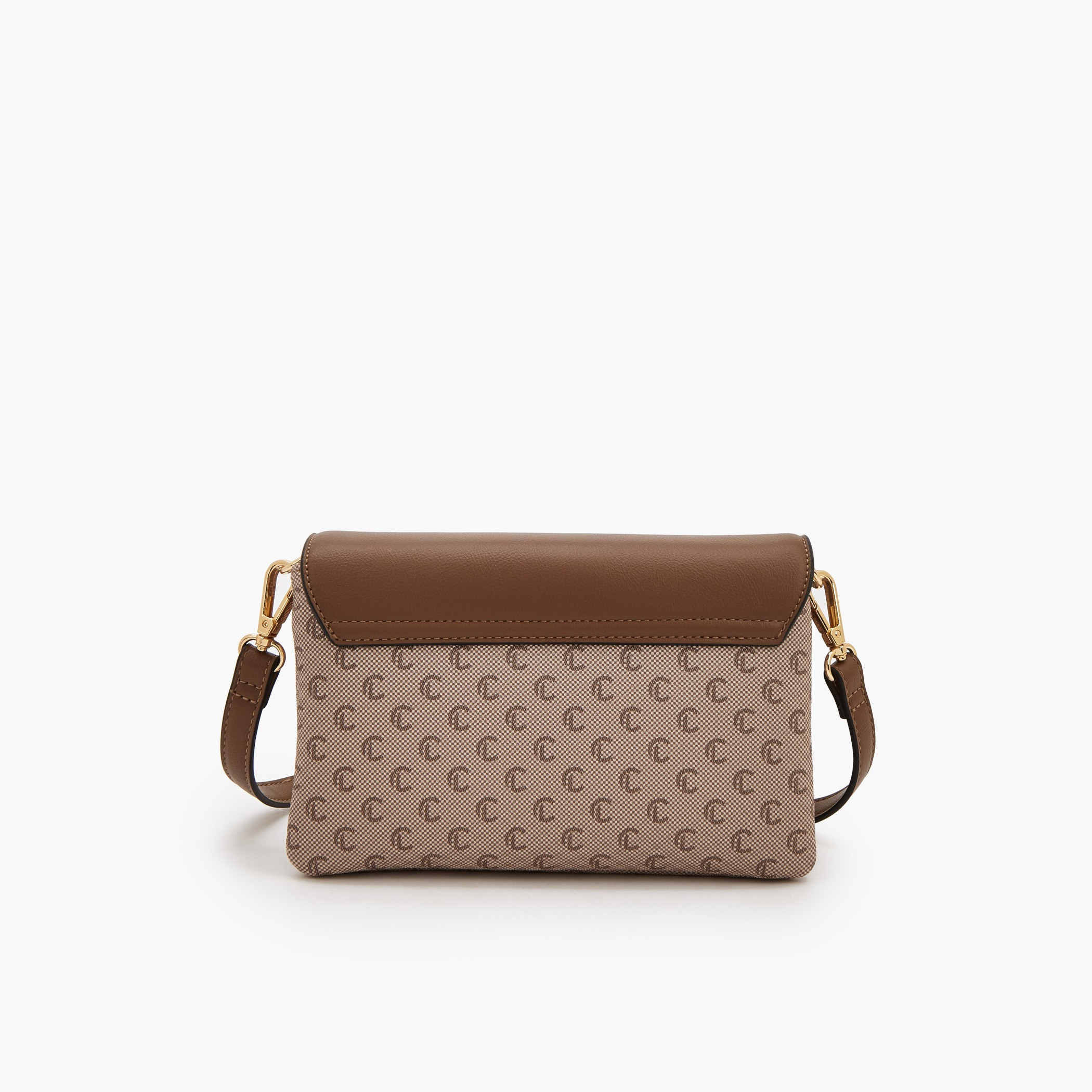 Le Confort Monogram Print Crossbody Bag with Button Closure-women-bagsandwallets-handbags-image-5