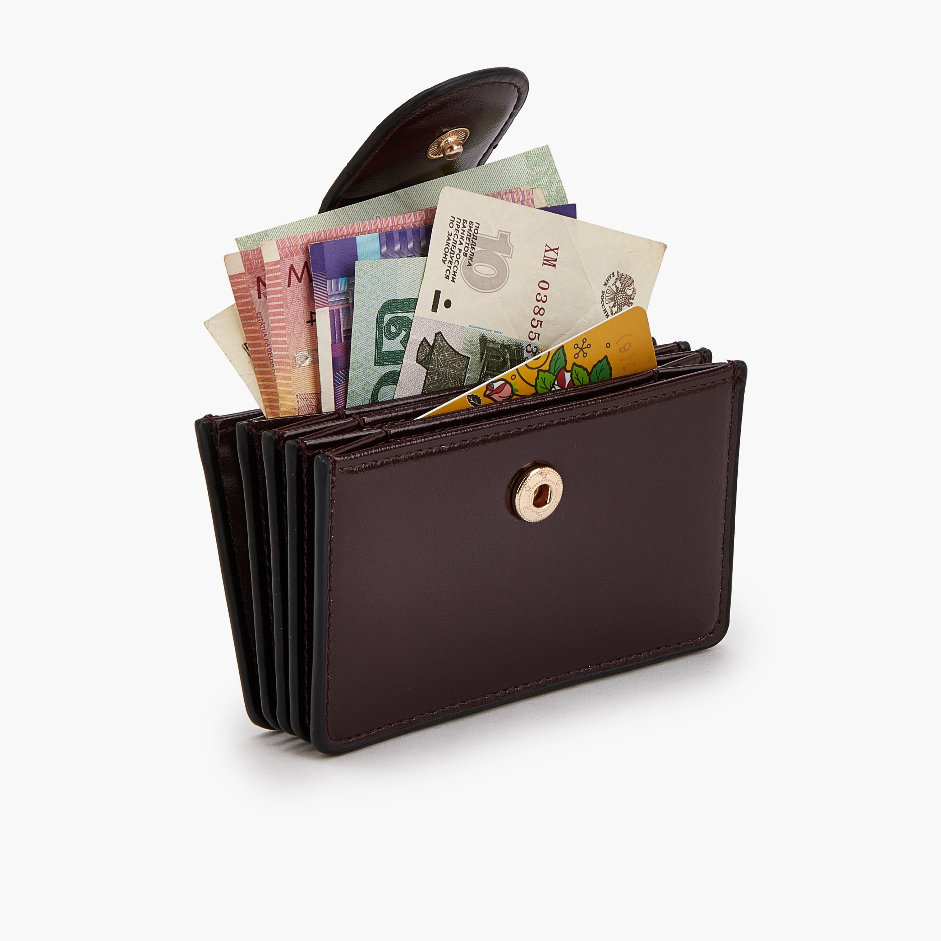 حامل بطاقات بزينة ميتاليك من سيليست-women-bagsandwallets-wallets-image-7
