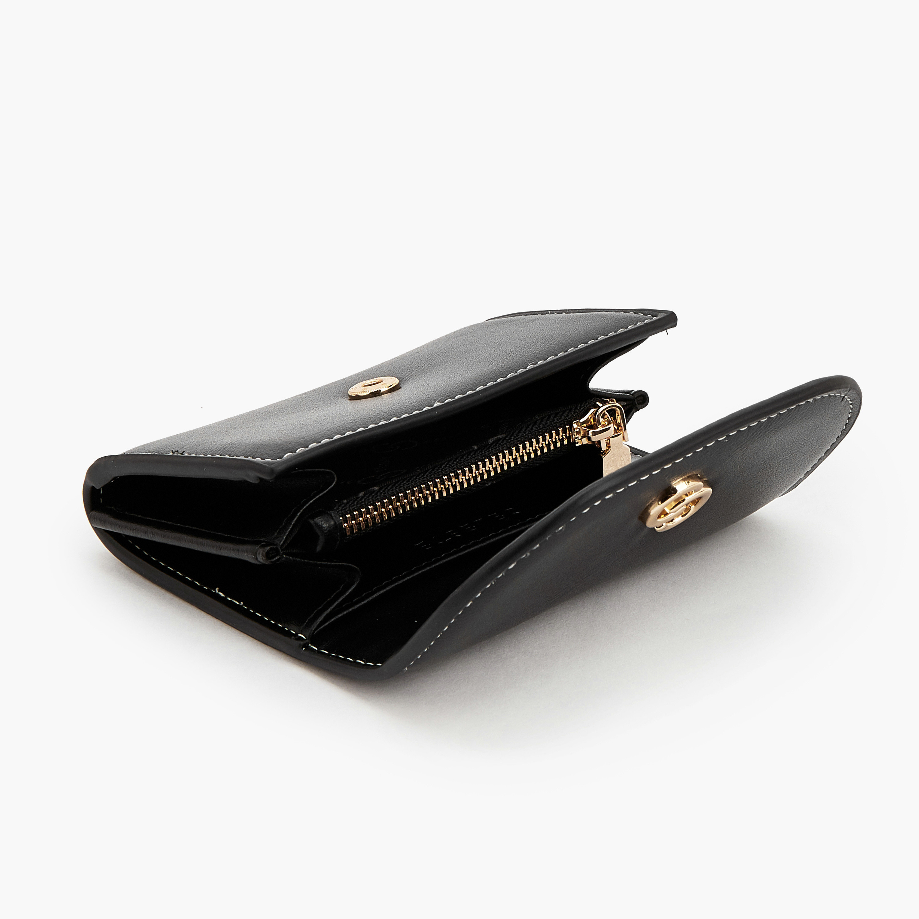 Celeste Solid Cardholder with Snap Button Closure-women-bagsandwallets-wallets-image-6