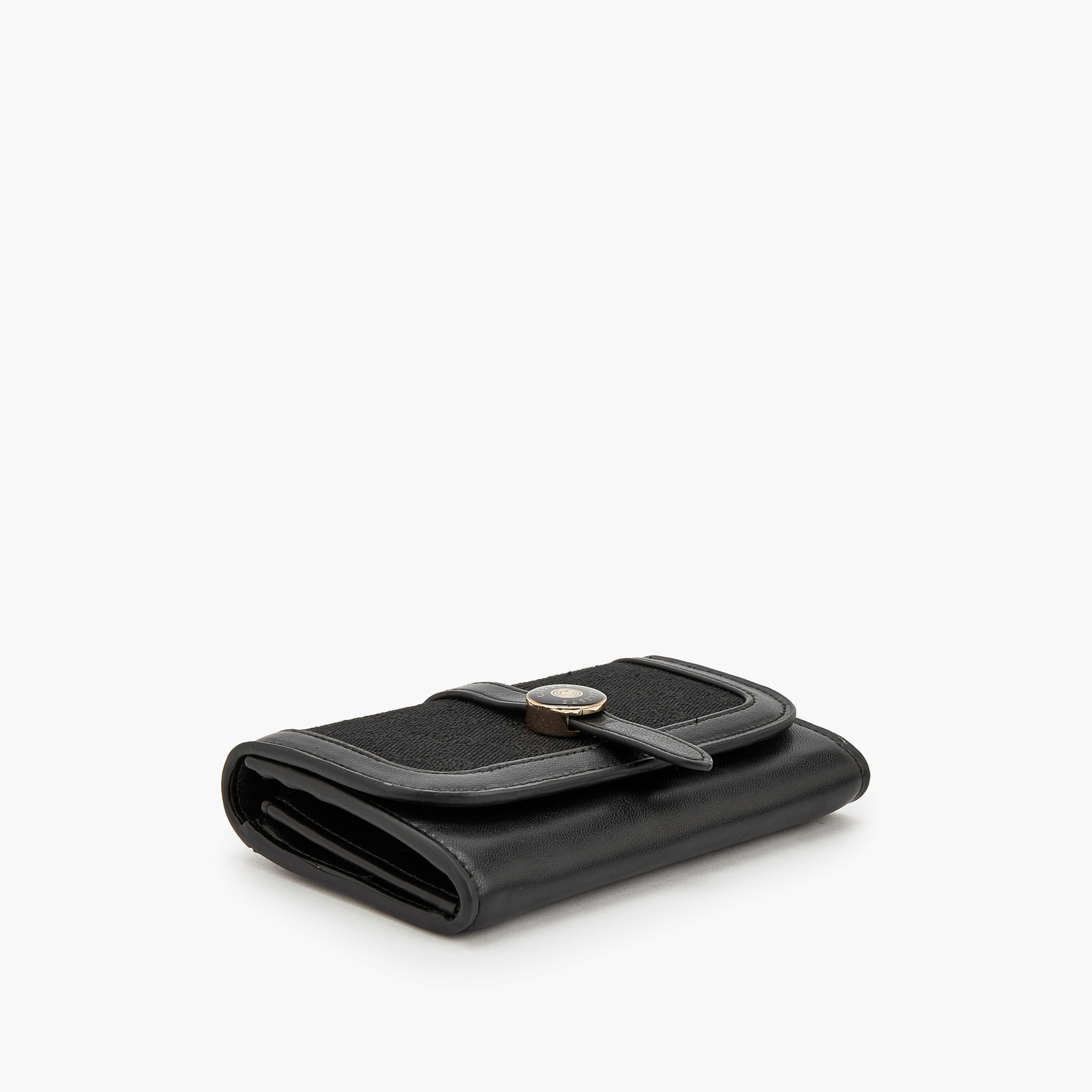 Celeste Textured Wallet with Magnetic Flap Closure-women-bagsandwallets-wallets-image-4