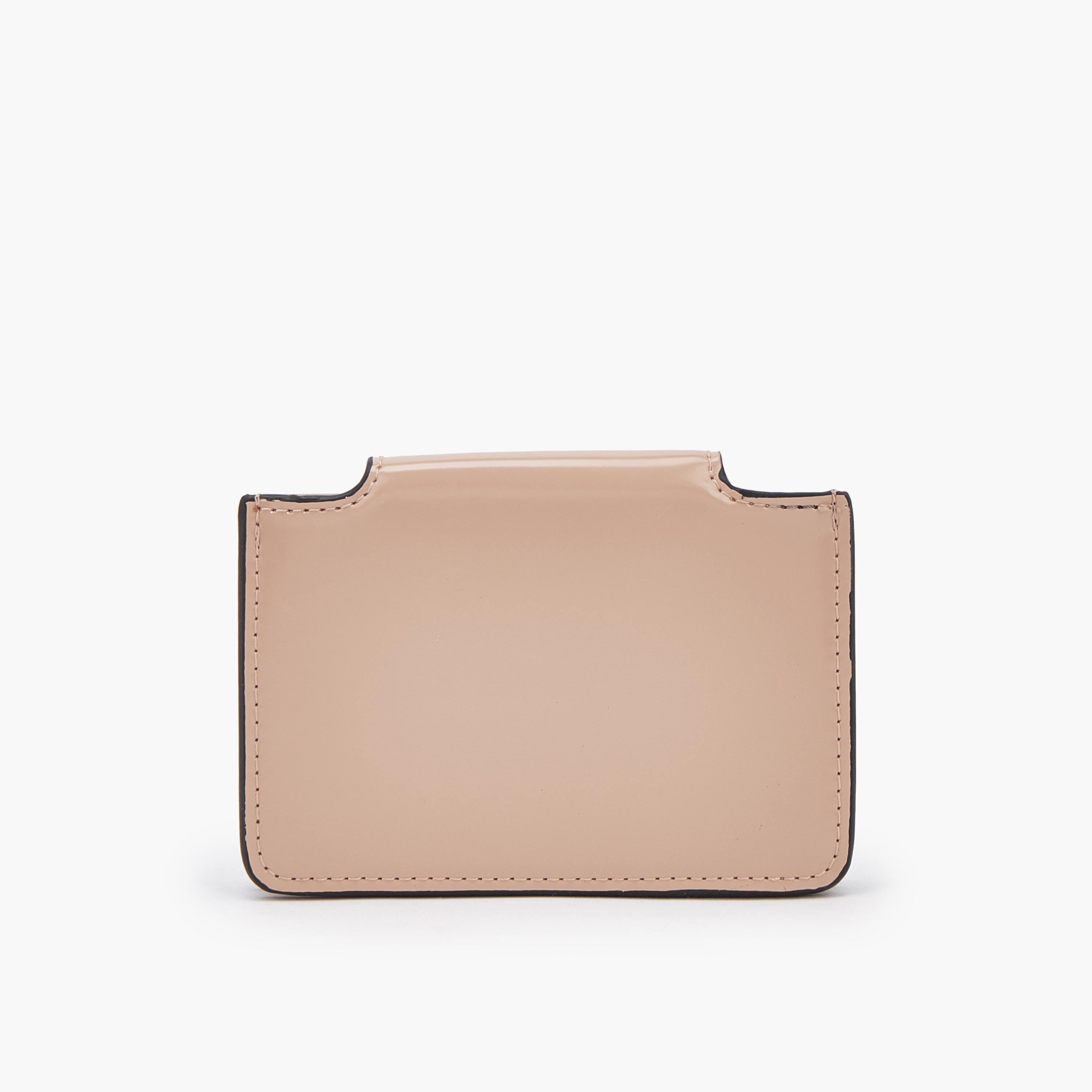 Celeste Solid Card Holder with Snap Button Closure-women-bagsandwallets-wallets-image-3