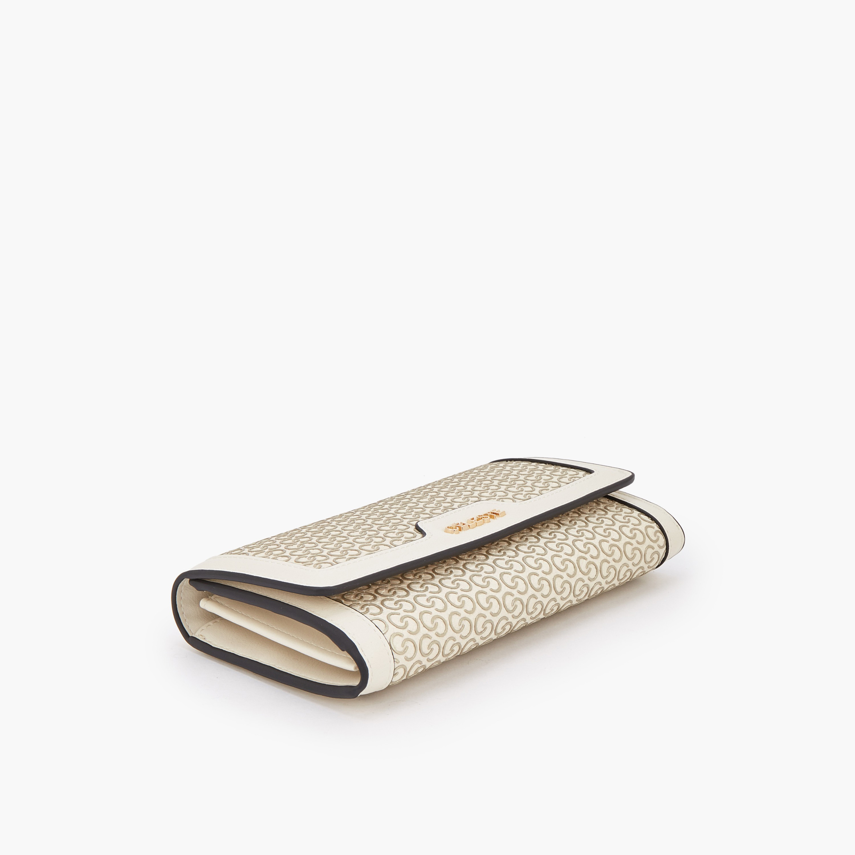 Celeste Monogram Print Wallet with Snap Button Closure-women-bagsandwallets-wallets-image-4