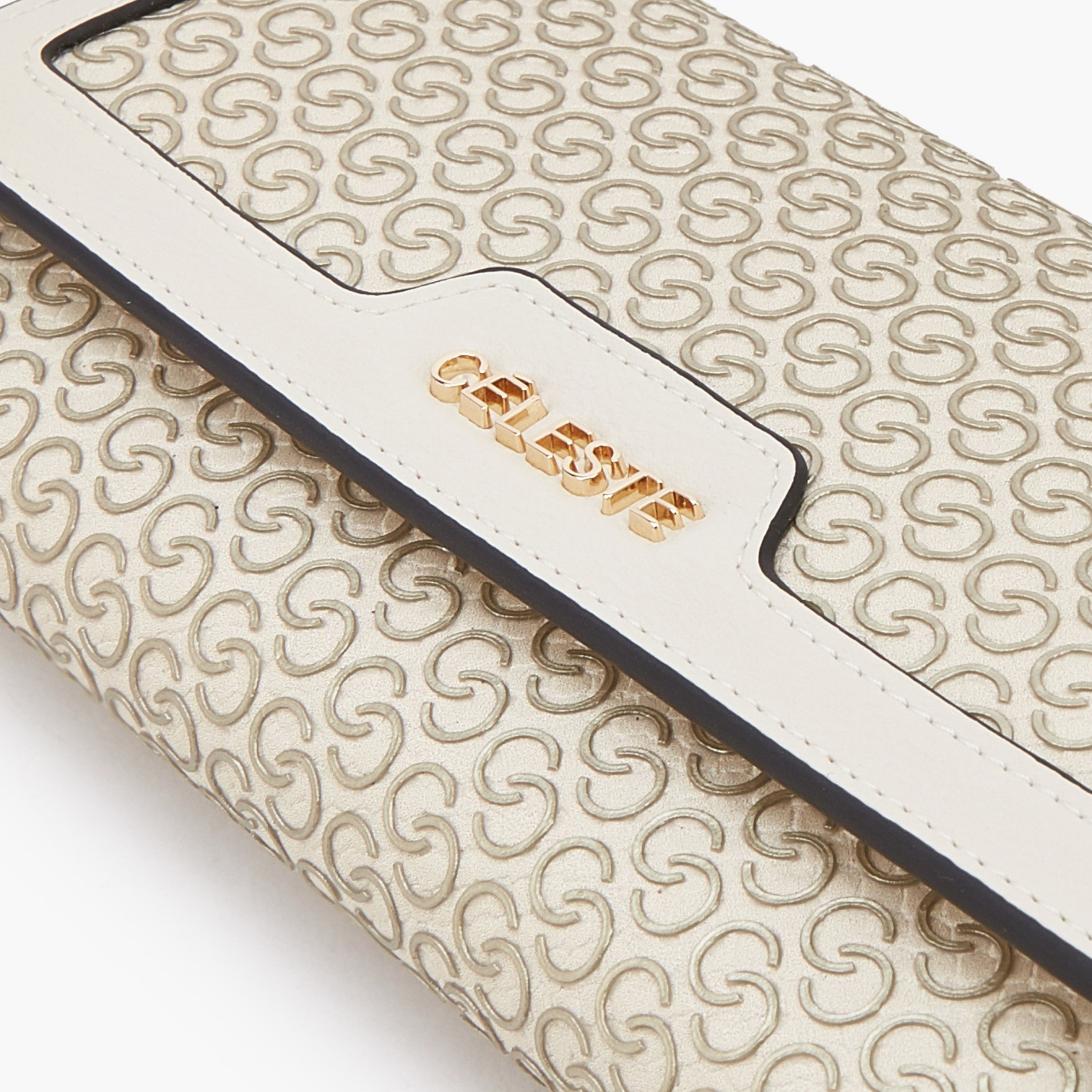 Celeste Monogram Print Wallet with Snap Button Closure-women-bagsandwallets-wallets-image-5