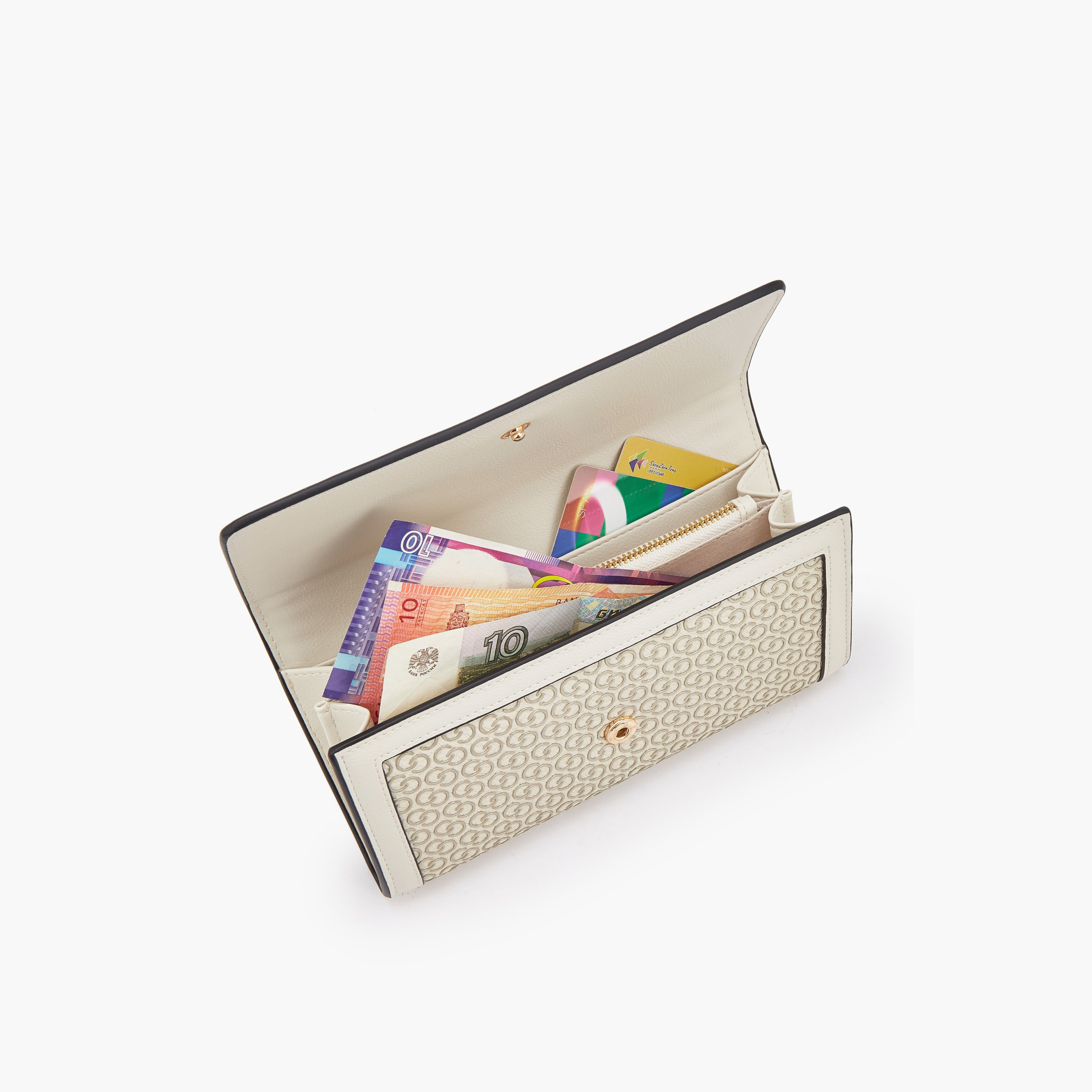 Celeste Monogram Print Wallet with Snap Button Closure-women-bagsandwallets-wallets-image-7