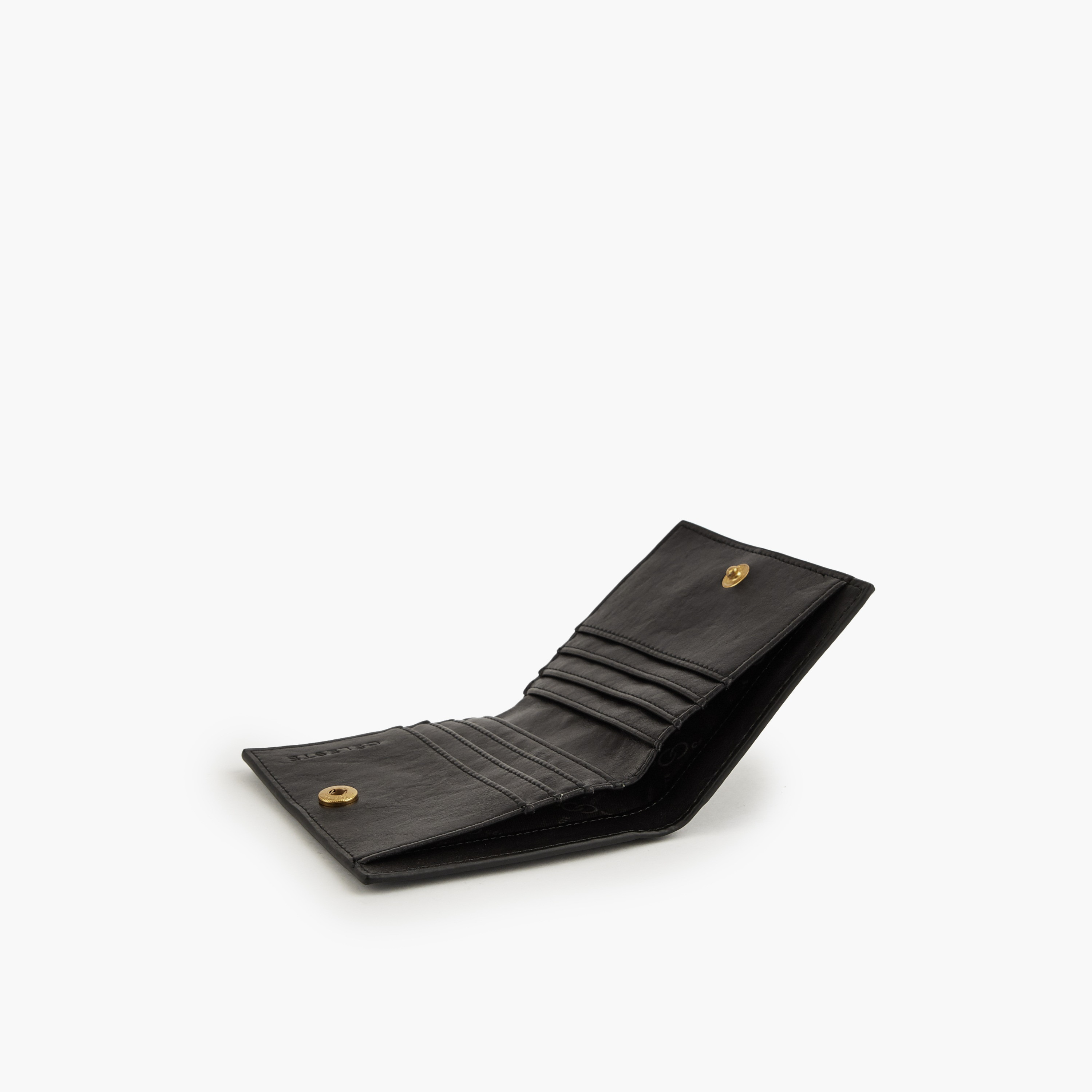 محفظة بطية ثنائية وحلية ميتاليك من سيليست-women-bagsandwallets-wallets-image-6