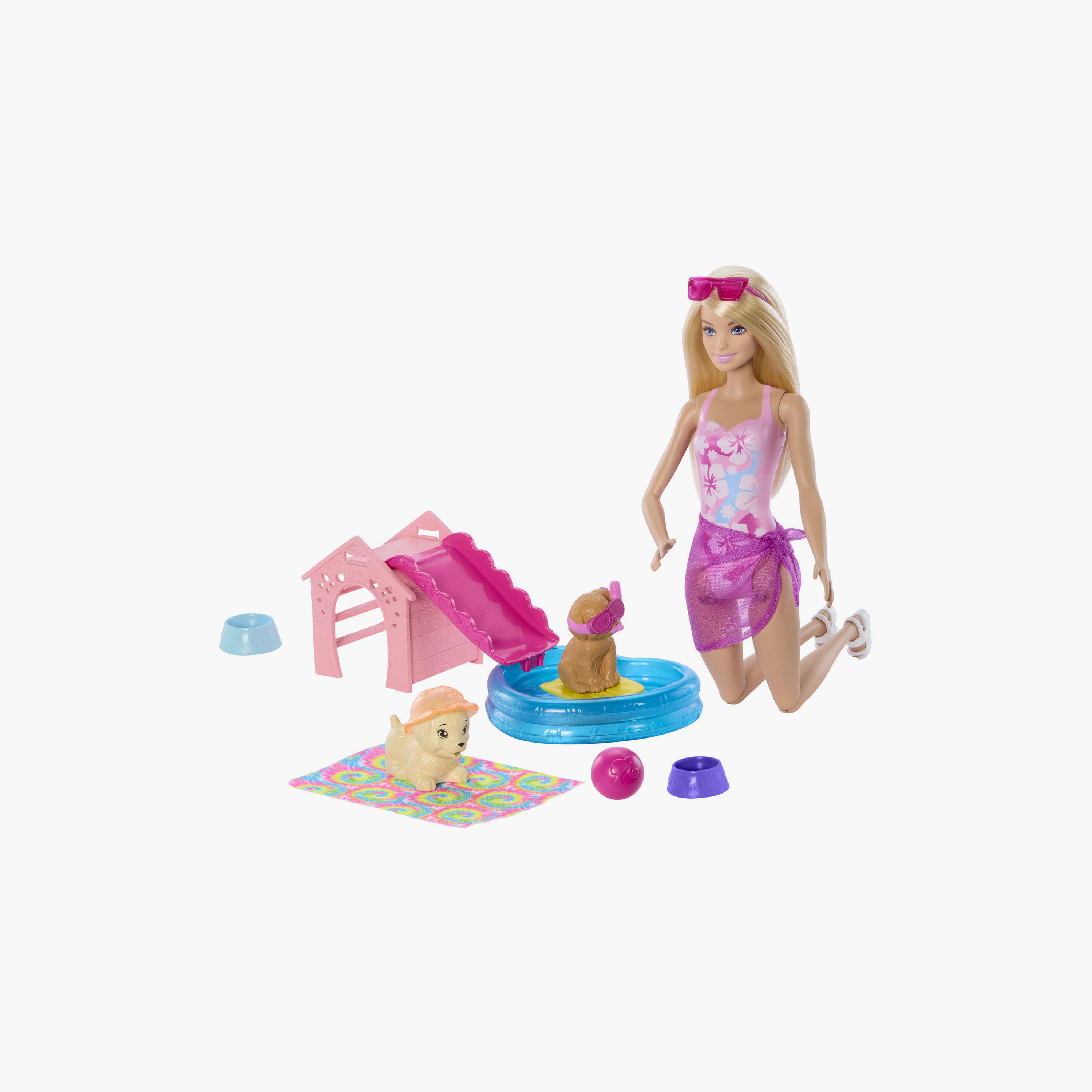 Barbie Puppy Pool Party Playset-toys-dollsandplaysets-dollplaysets-image-3