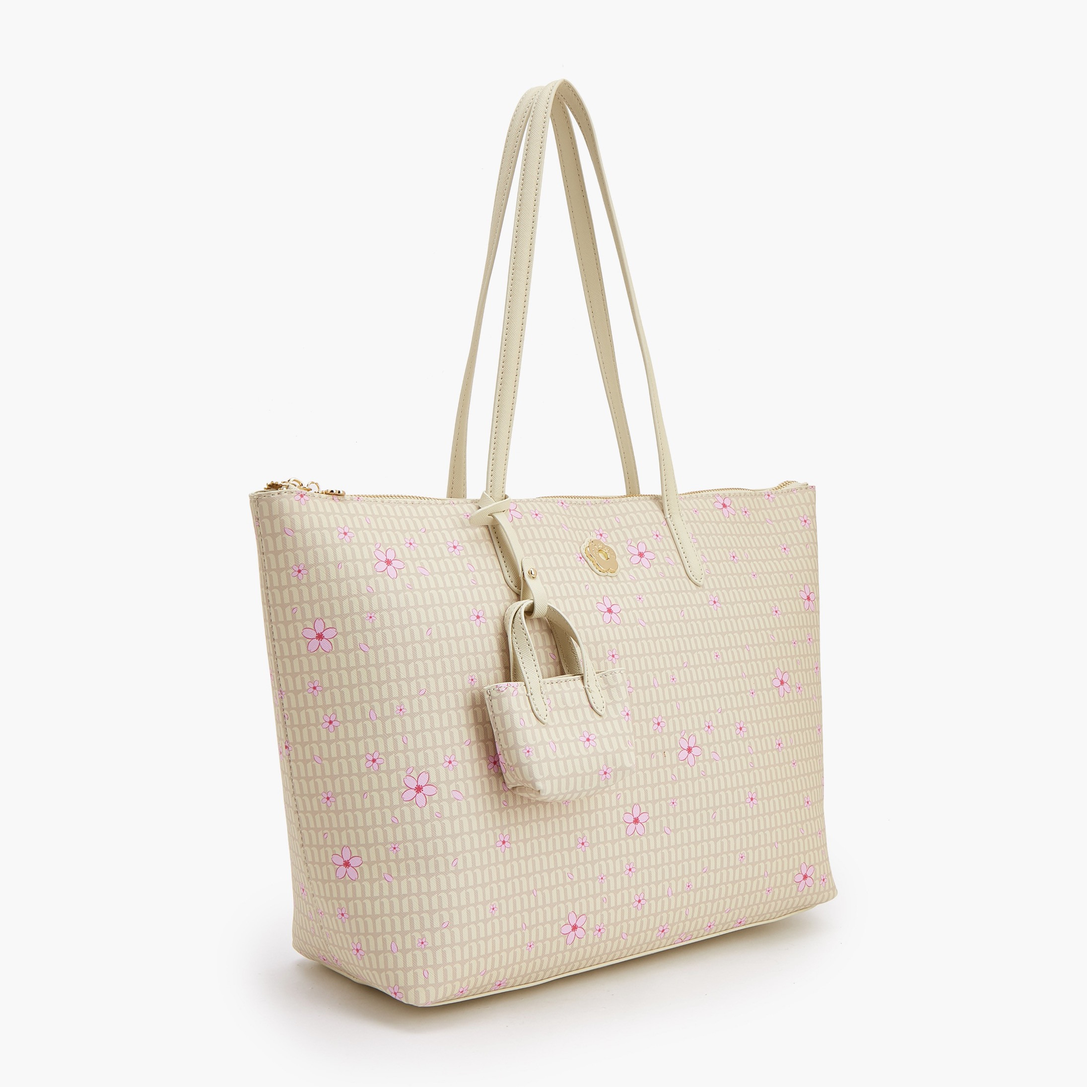 Missy Floral Print Tote Bag with Coin Pouch-women-bagsandwallets-handbags-image-2