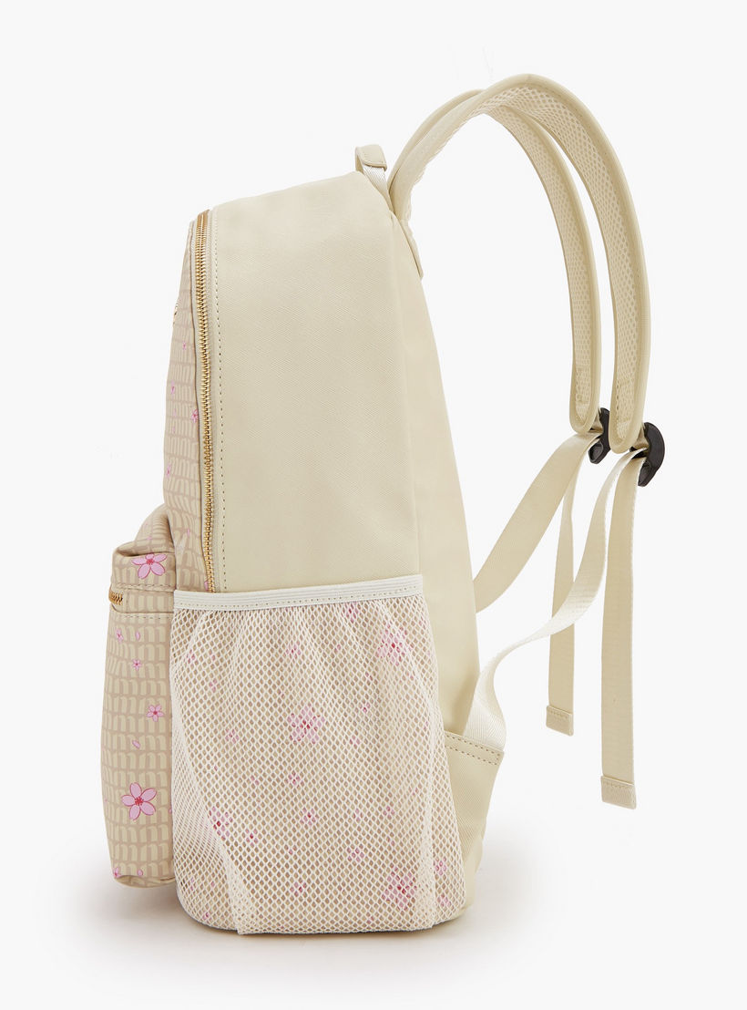 شنطة ظهر بطبعات زهرية وأحزمة كتف قابلة للتعديل من ميسي-women-bagsandwallets-backpacks-image-6