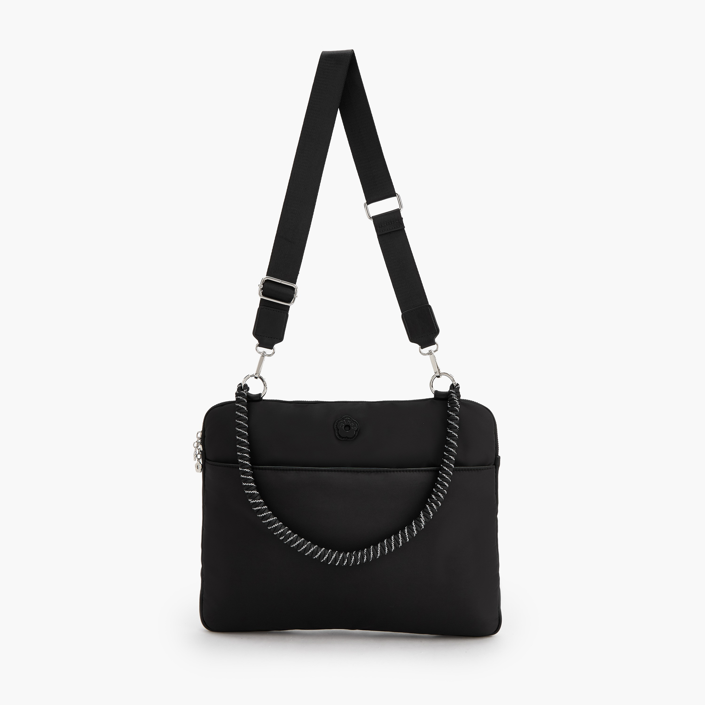 شنطة لابتوب سادة بحزام قابل للفصل من ميسي-women-bagsandwallets-handbags-image-2