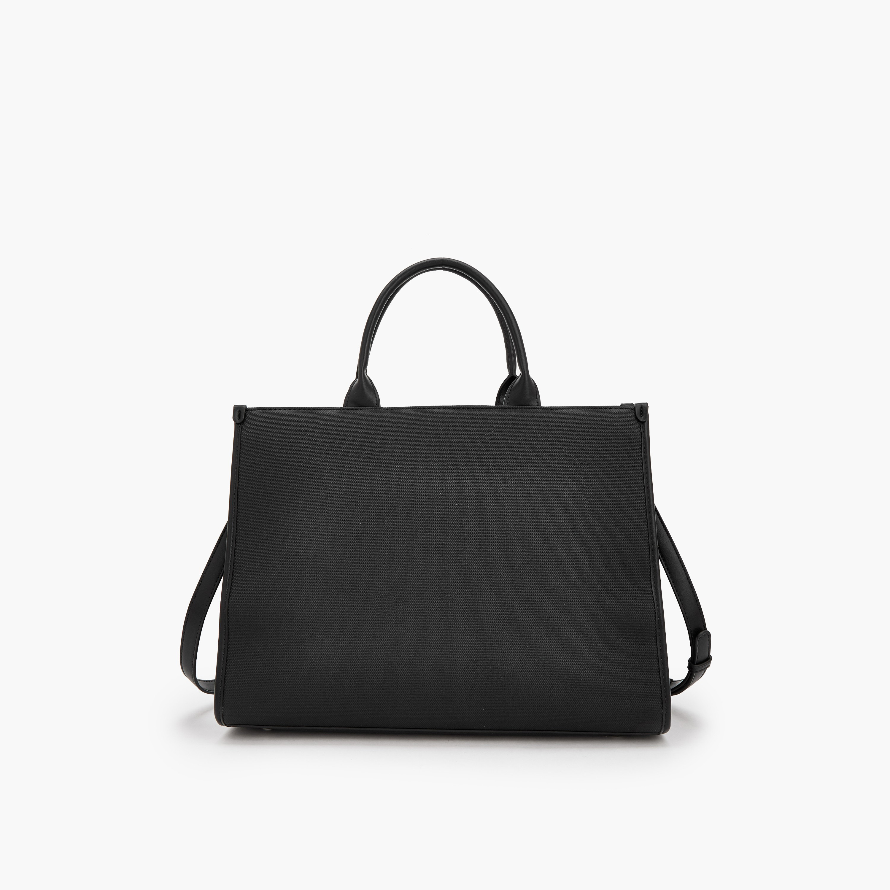 Missy Solid Tote Bag with Zip Closure-women-bagsandwallets-handbags-image-5