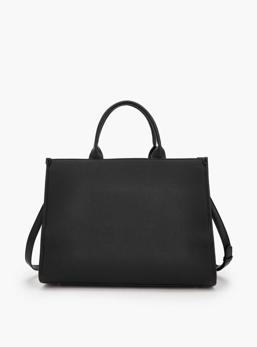 Missy Solid Tote Bag with Zip Closure-women-bagsandwallets-handbags-image-5