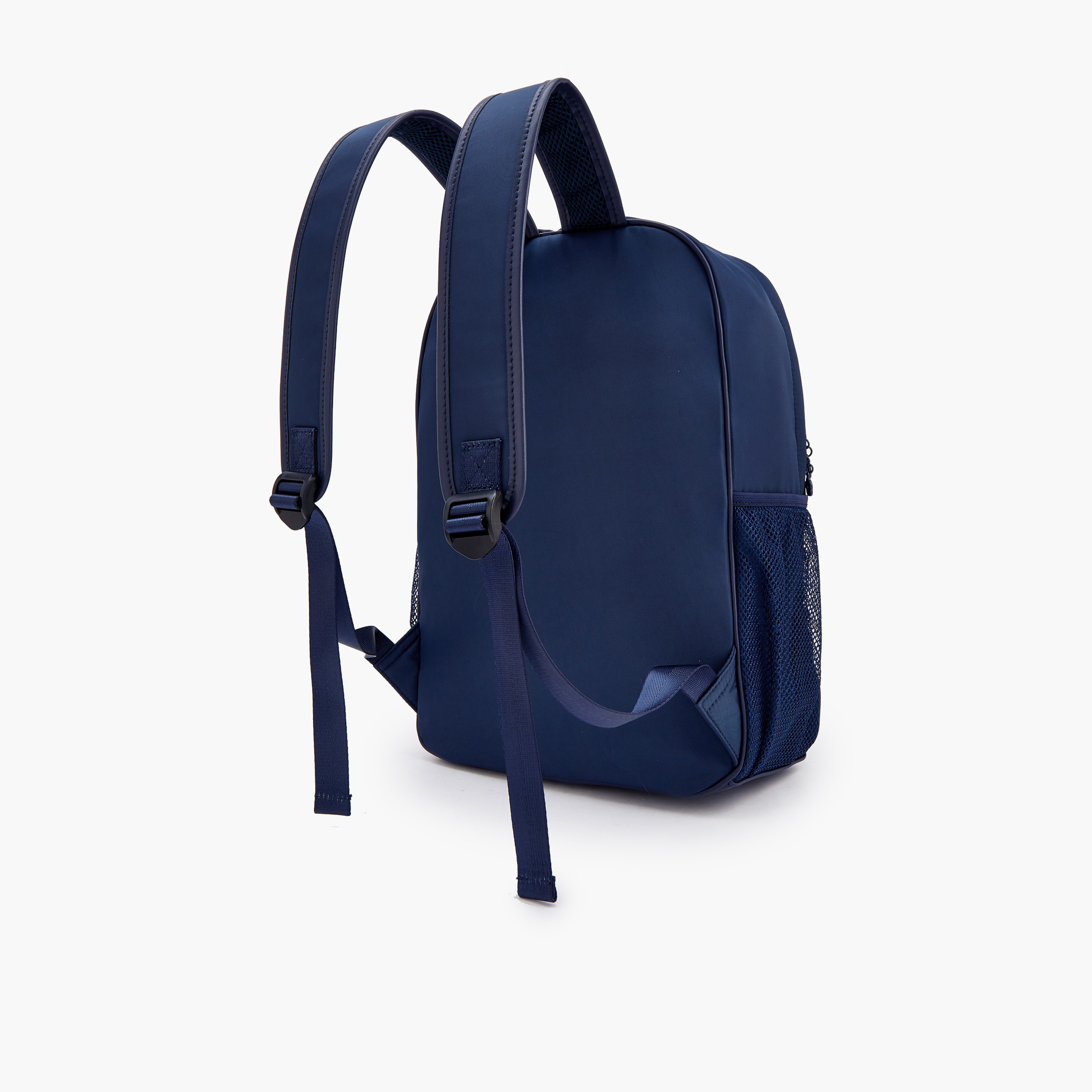 طقم شنطة ظهر مدرسية قطعتين بطبعة شعار للبنات مع مقلمة من ميسي - 30×12×40 سم-school-bagsandbackpacks-backpacks-image-6