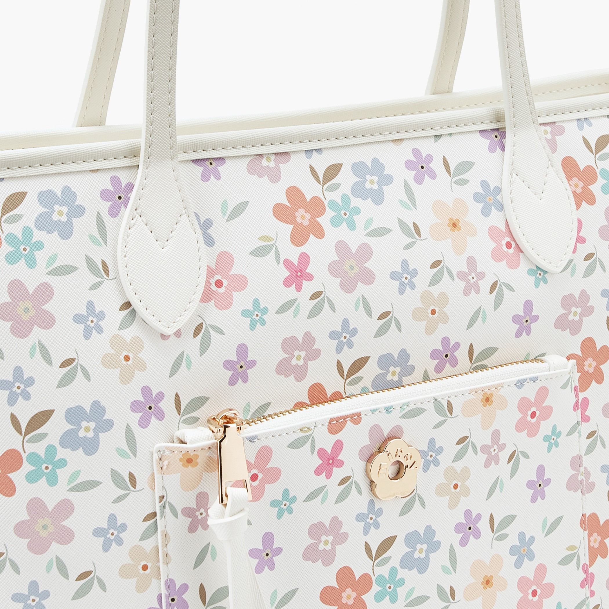 شنطة توتي بطبعات زهور ومقابض مزدوجة وسحّاب إغلاق من ميسي-women-bagsandwallets-handbags-image-4