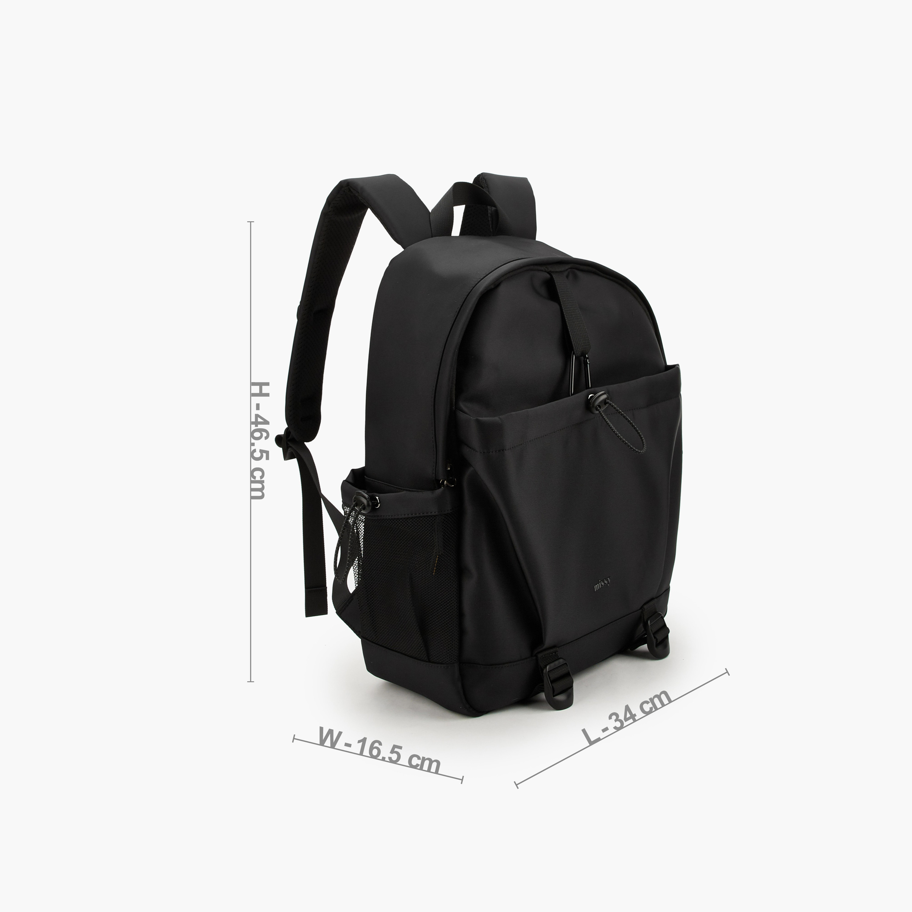 شنطة ظهر سادة بقفل حبل شد من ميسي-school-bagsandbackpacks-backpacks-image-5