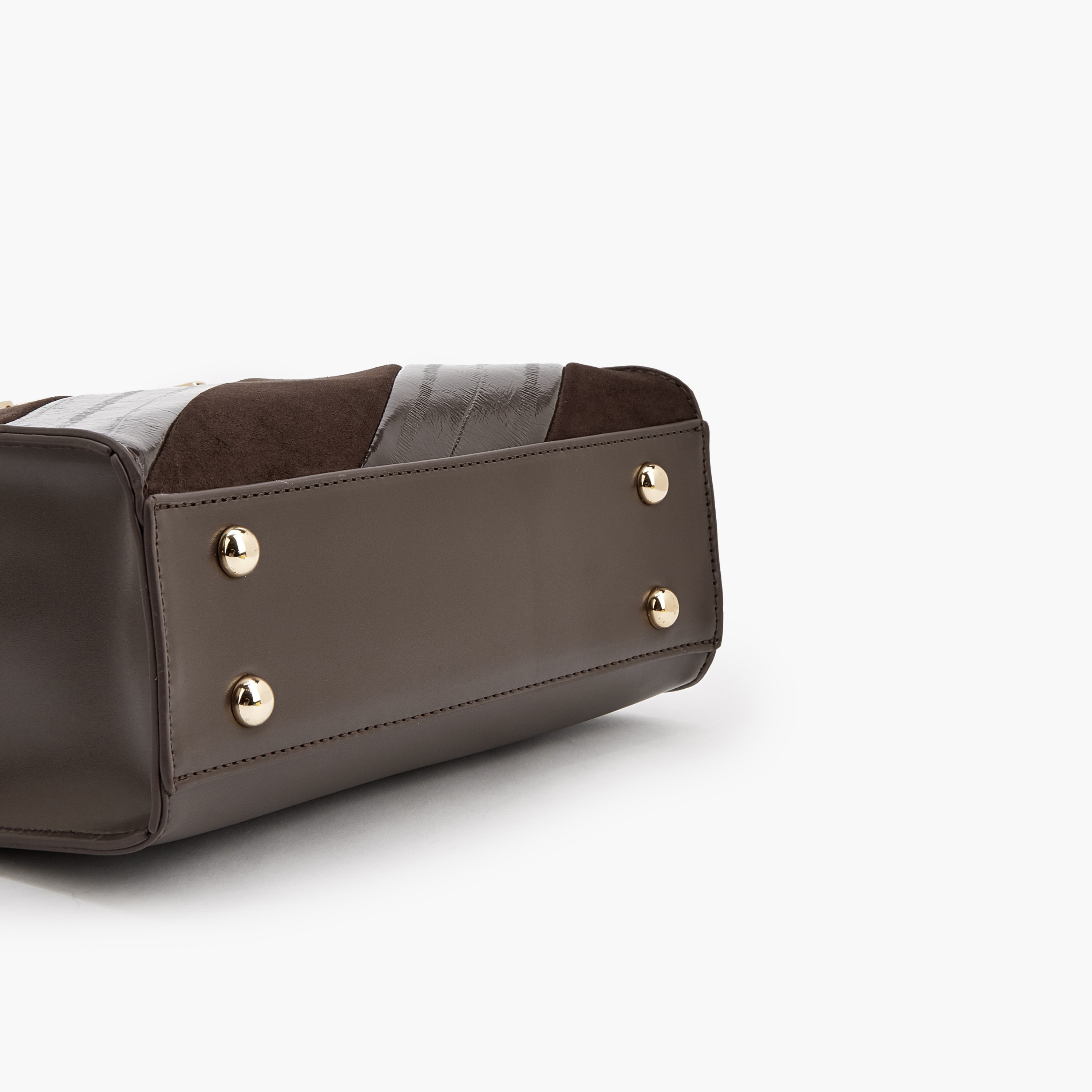 شنطة توتي مخططة بحزام قابل للفصل من لو كونفورت-women-bagsandwallets-handbags-image-6