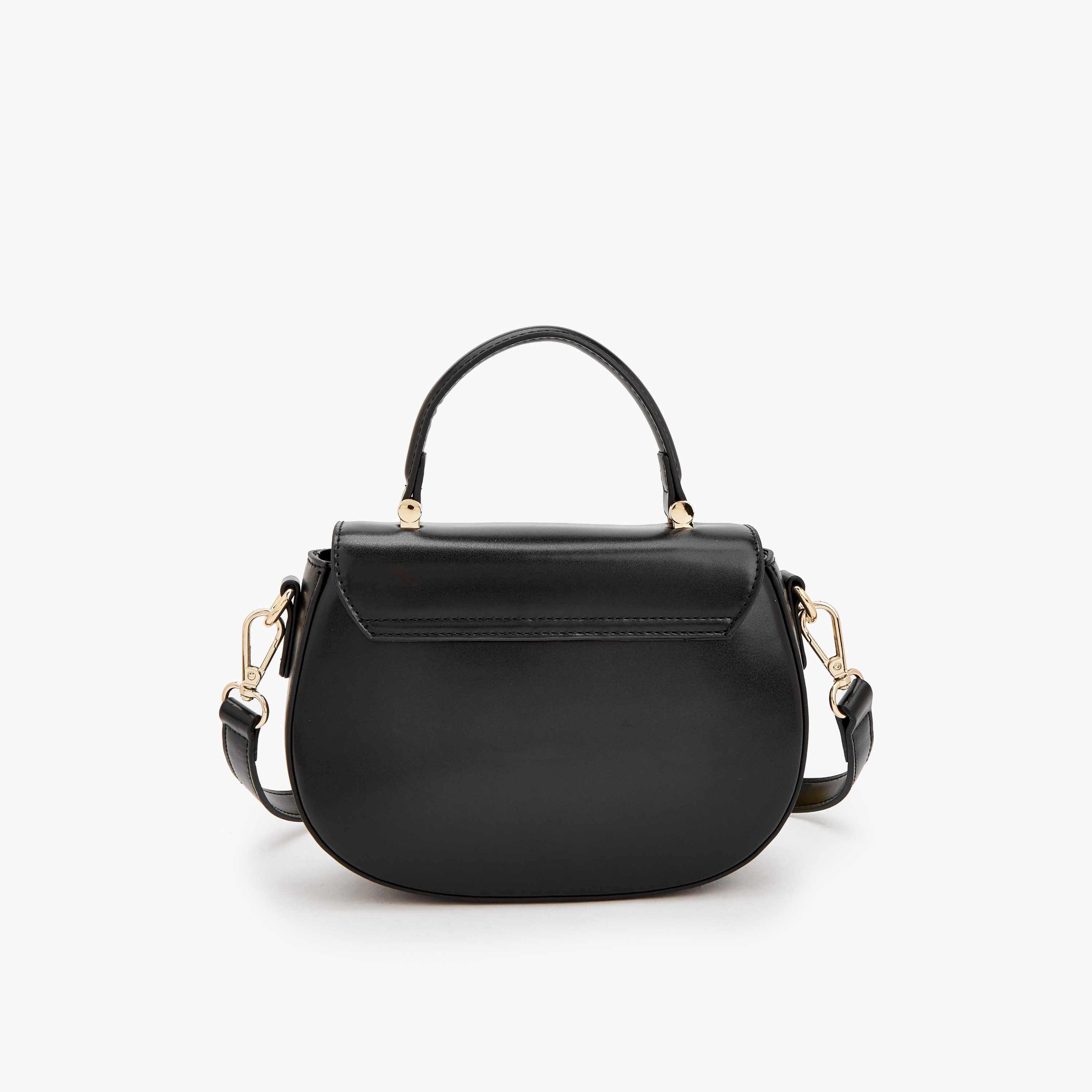شنطة ساتشيل شمواه مخططة بزينة ميتاليك من لو كونفورت-women-bagsandwallets-handbags-image-5