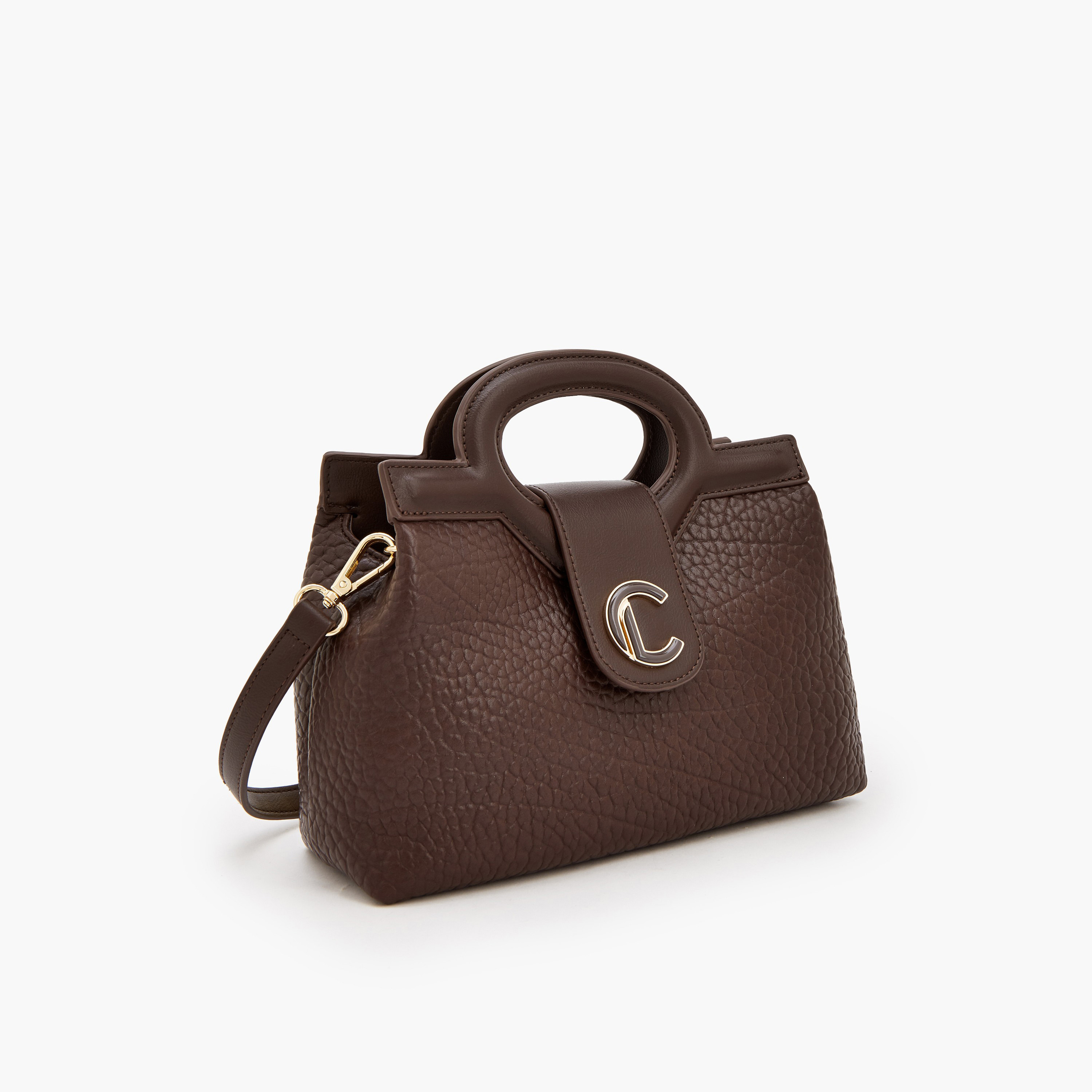 شنطة توتي بارزة الملمس بحزام قابل للفصل من سيليست-women-bagsandwallets-handbags-image-3