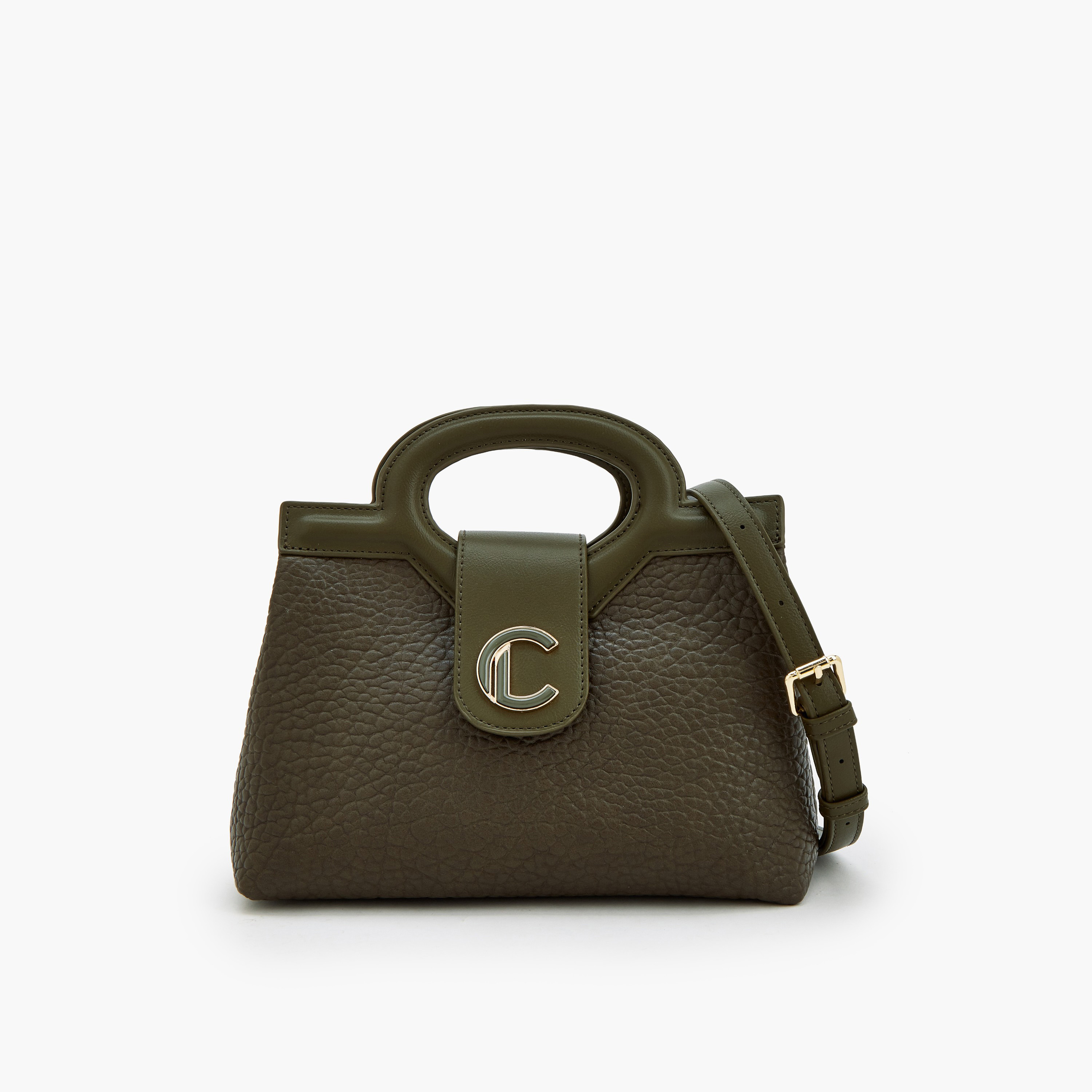 شنطة توتي بارزة الملمس بحزام قابل للفصل من سيليست-women-bagsandwallets-handbags-image-1