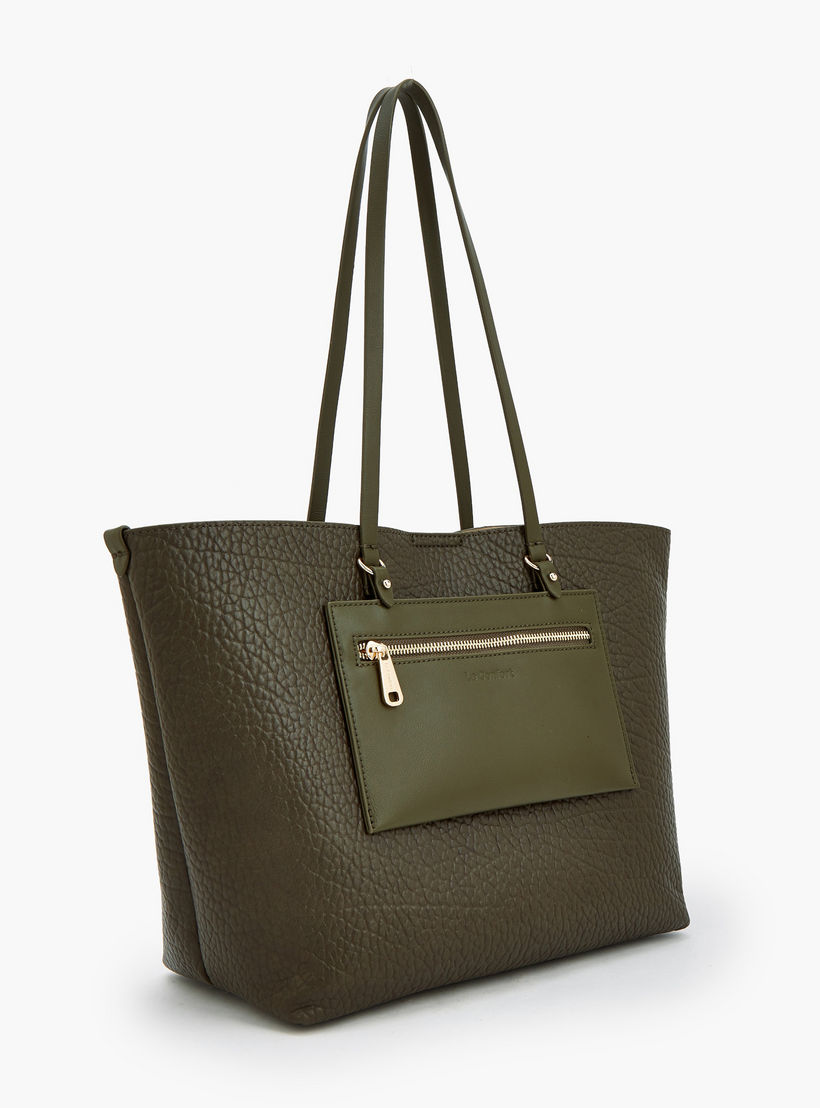 شنطة توتي بارزة الملمس مع محفظة من لو كونفورت-women-bagsandwallets-handbags-image-3