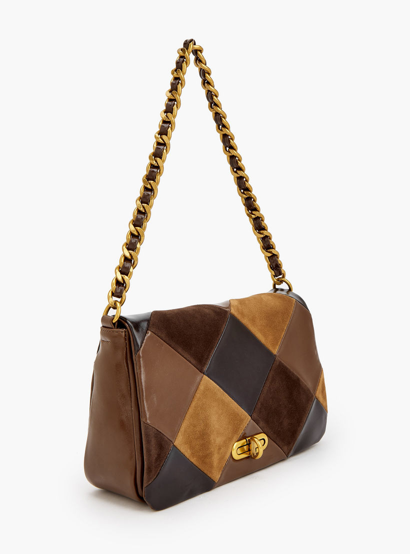 شنطة كروس بودي بتصميم قوالب ملونة وحزام كتف قابل للفصل من سيليست-women-bagsandwallets-handbags-image-3