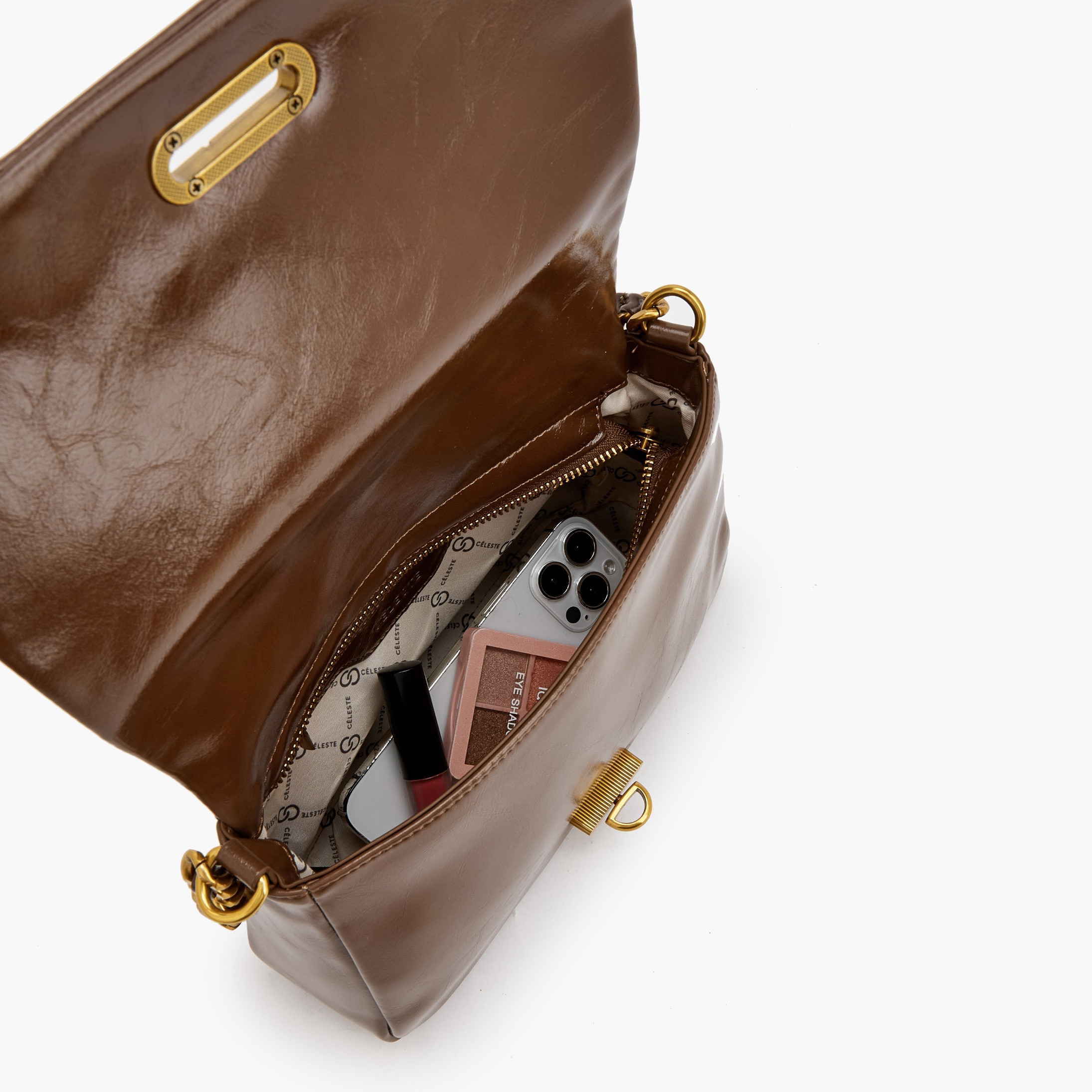 شنطة كروس بودي بتصميم قوالب ملونة وحزام كتف قابل للفصل من سيليست-women-bagsandwallets-handbags-image-7