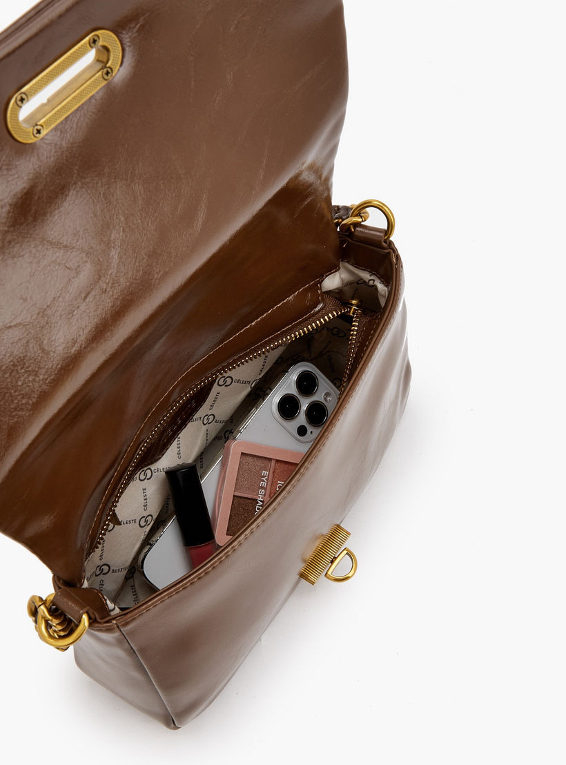 شنطة كروس بودي بتصميم قوالب ملونة وحزام كتف قابل للفصل من سيليست-women-bagsandwallets-handbags-image-7