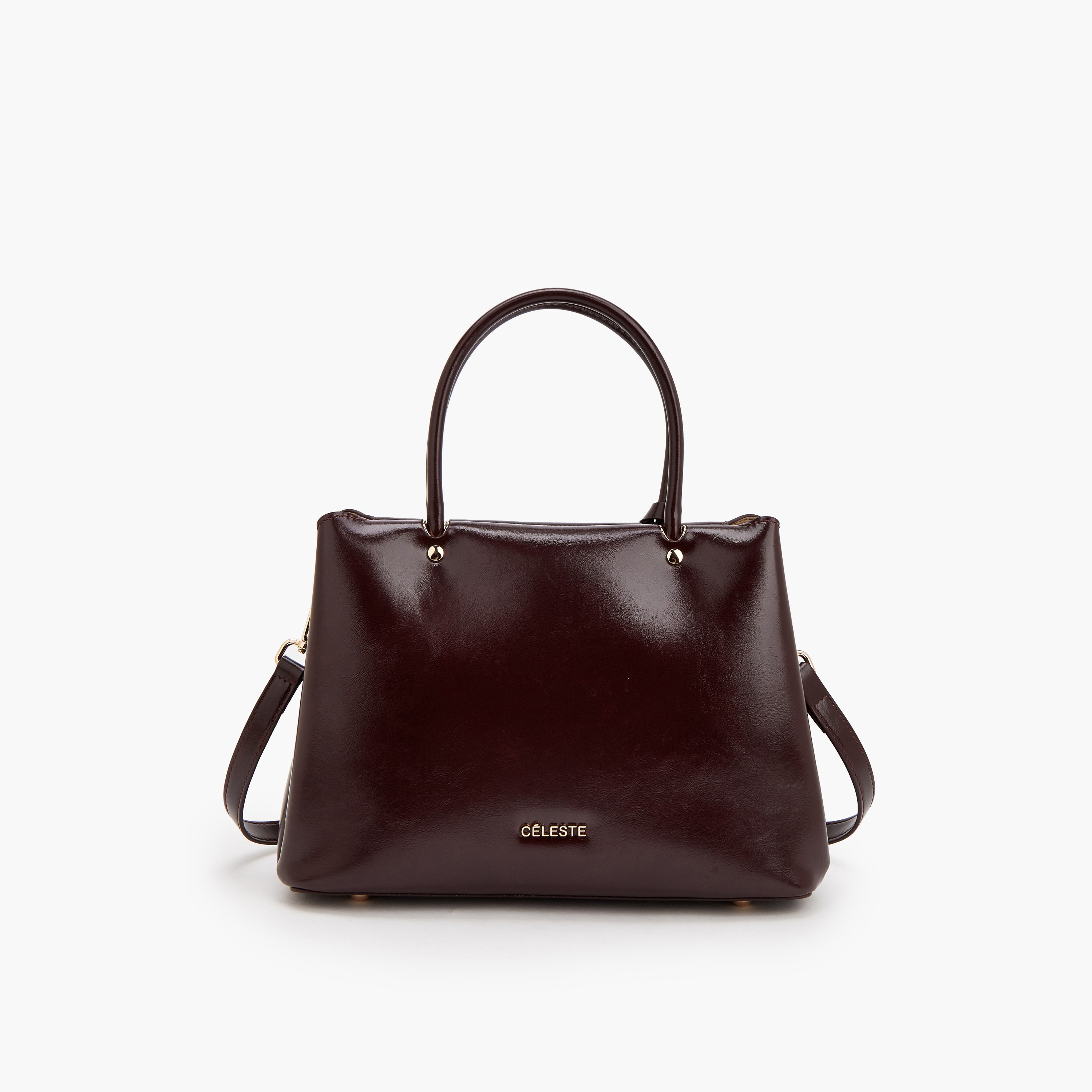 Celeste Solid Tote Bag with Detachable Strap-women-bagsandwallets-handbags-image-5