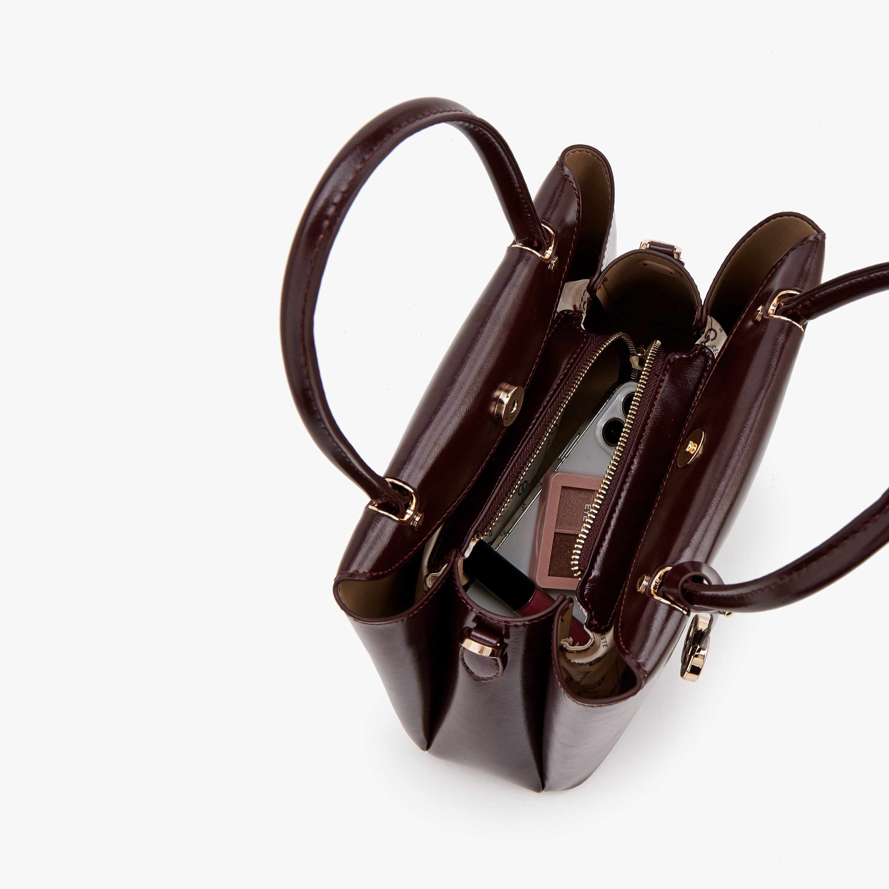 Celeste Solid Tote Bag with Detachable Strap-women-bagsandwallets-handbags-image-7