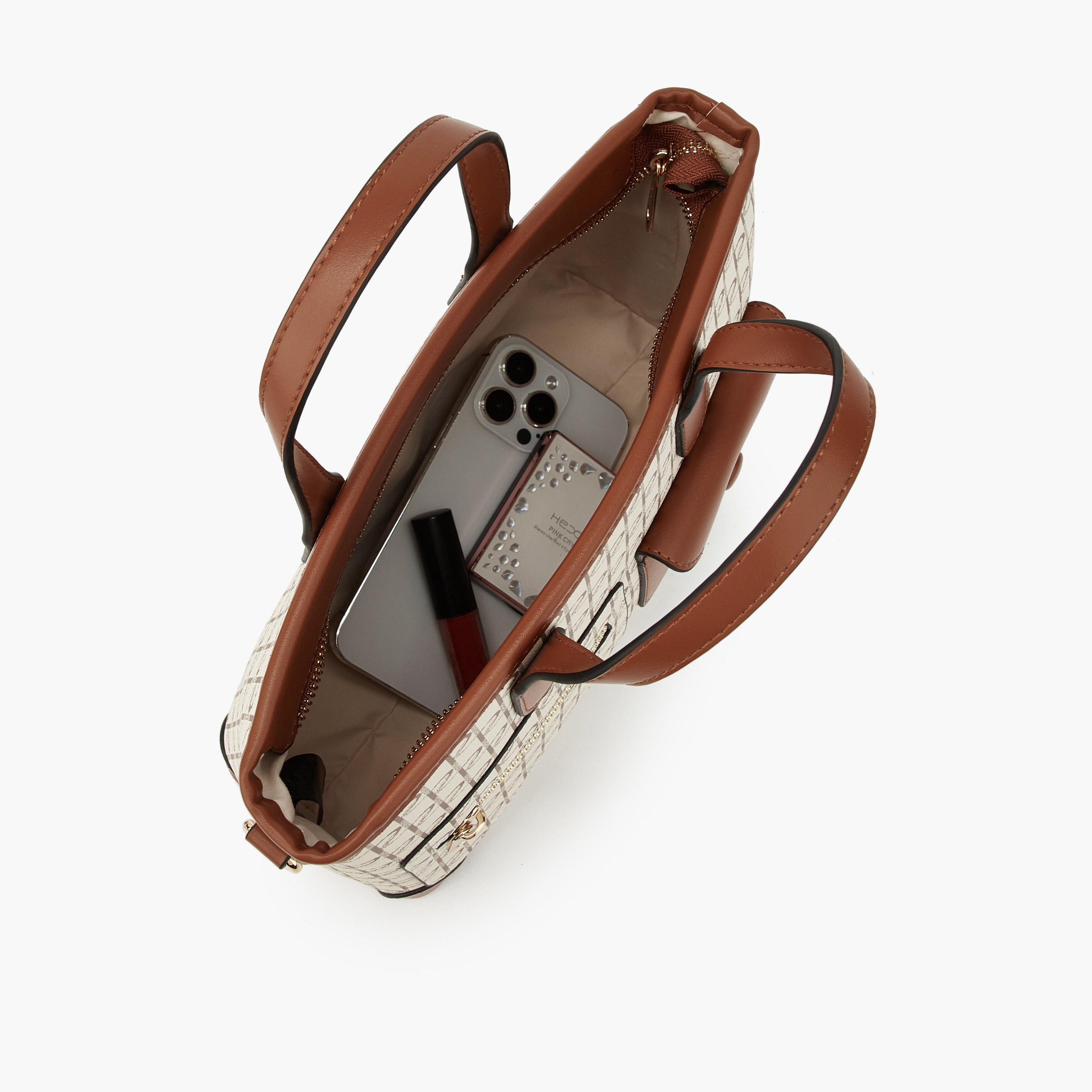 شنطة توت بجيوب أمامية وطبعات من بابريكا-women-bagsandwallets-handbags-image-7