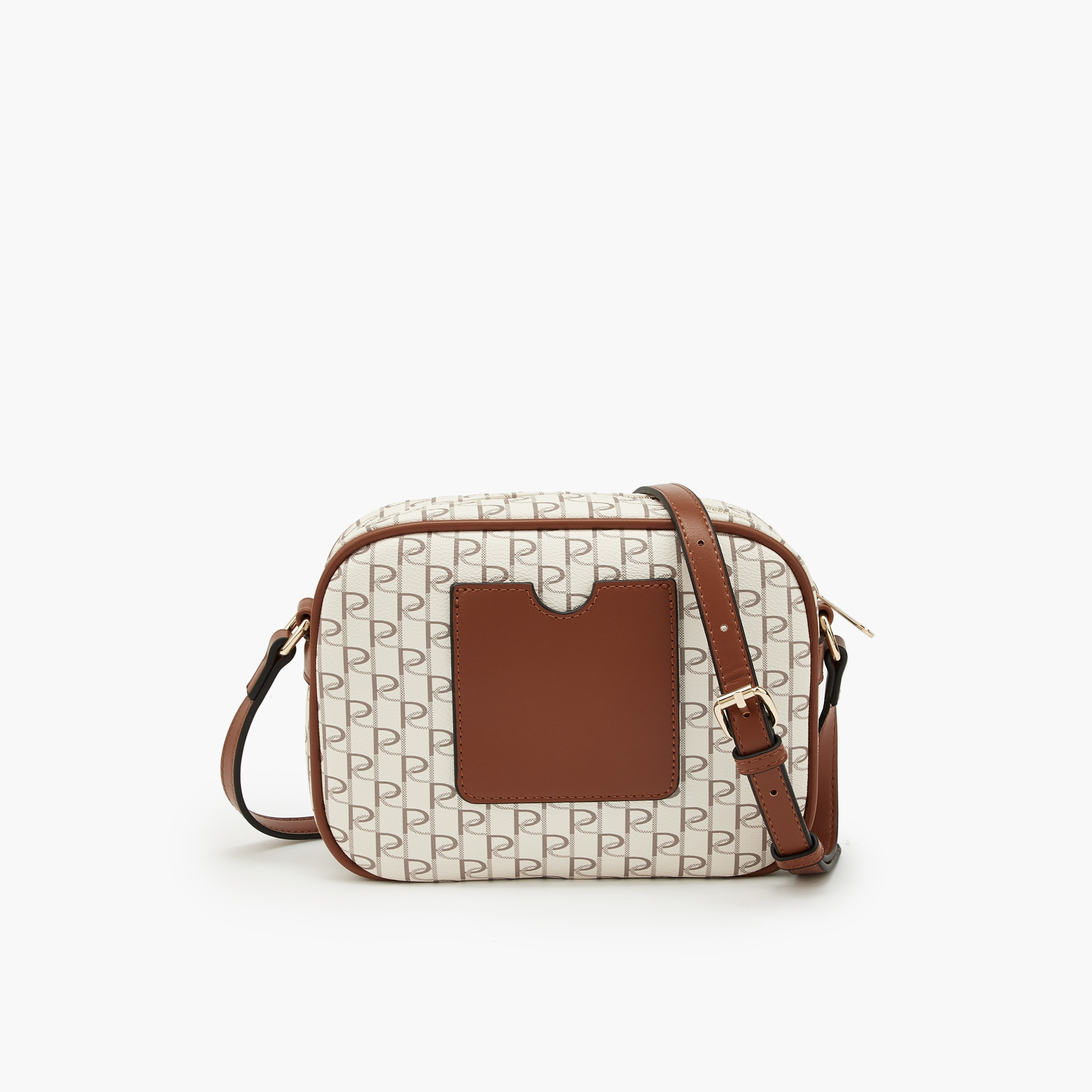 Paprika Monogram Crossbody Bag with Adjustable Strap-women-bagsandwallets-handbags-image-4