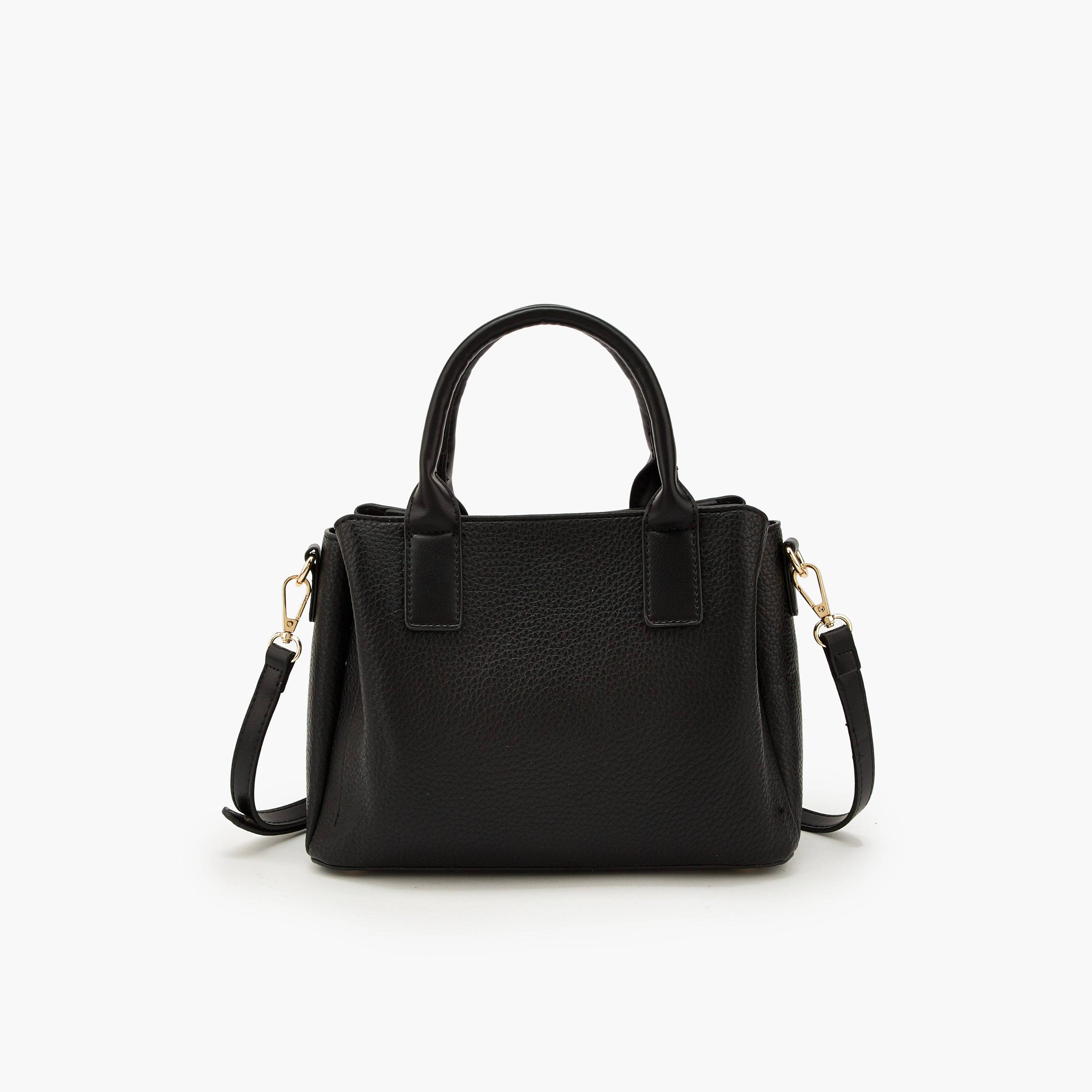 Paprika Textured Tote Bag with Detachable Strap-women-bagsandwallets-handbags-image-5